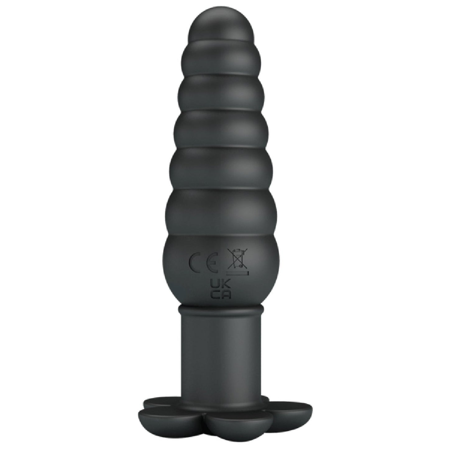 Silicone Butt Plug - Imron (Black)