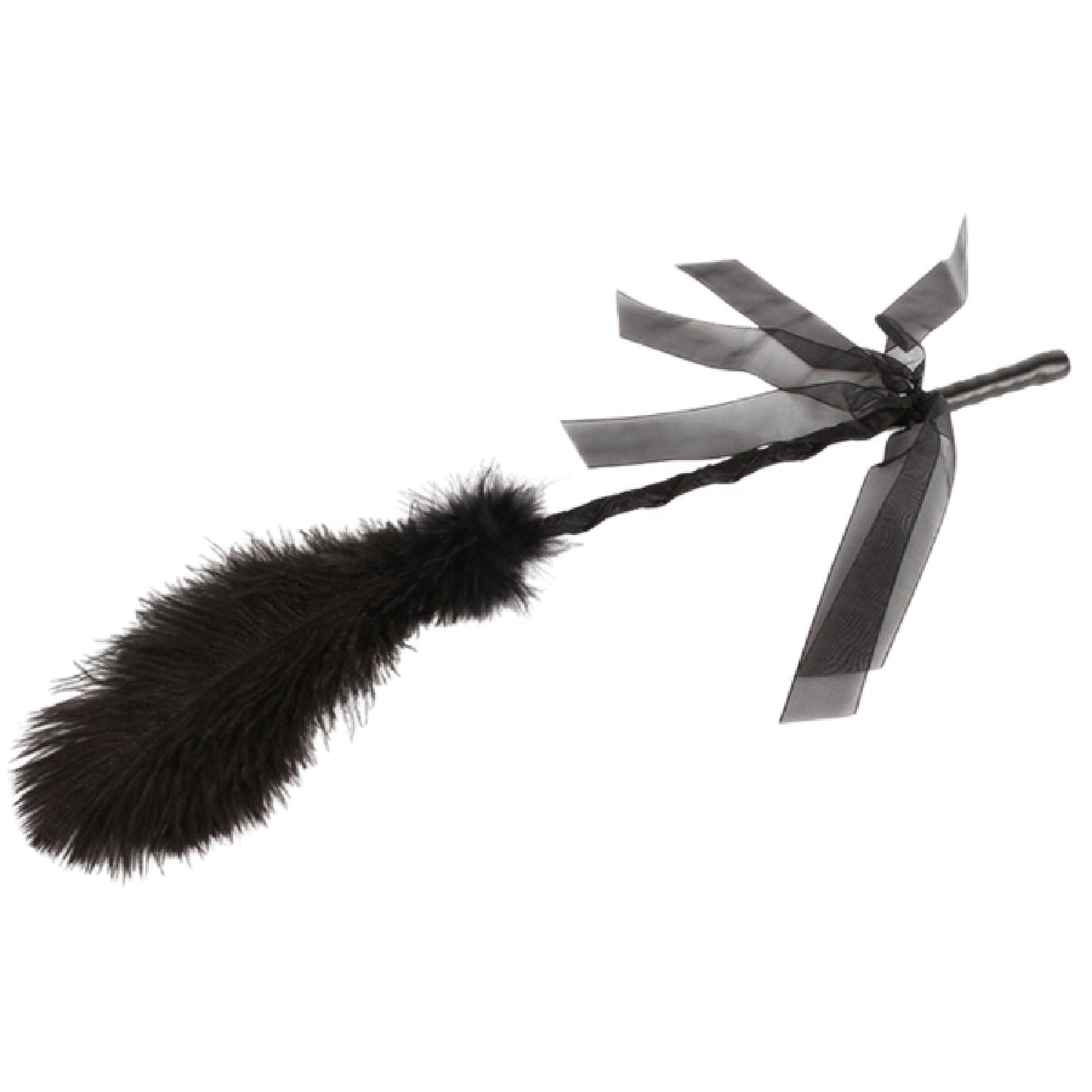 Tickler with Ribbon (Black)