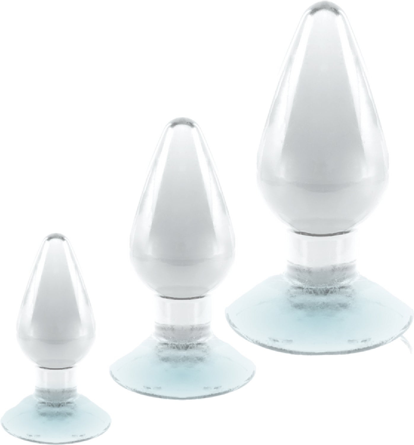 3 In 1 Anal Plug Kit Set (Smoke)