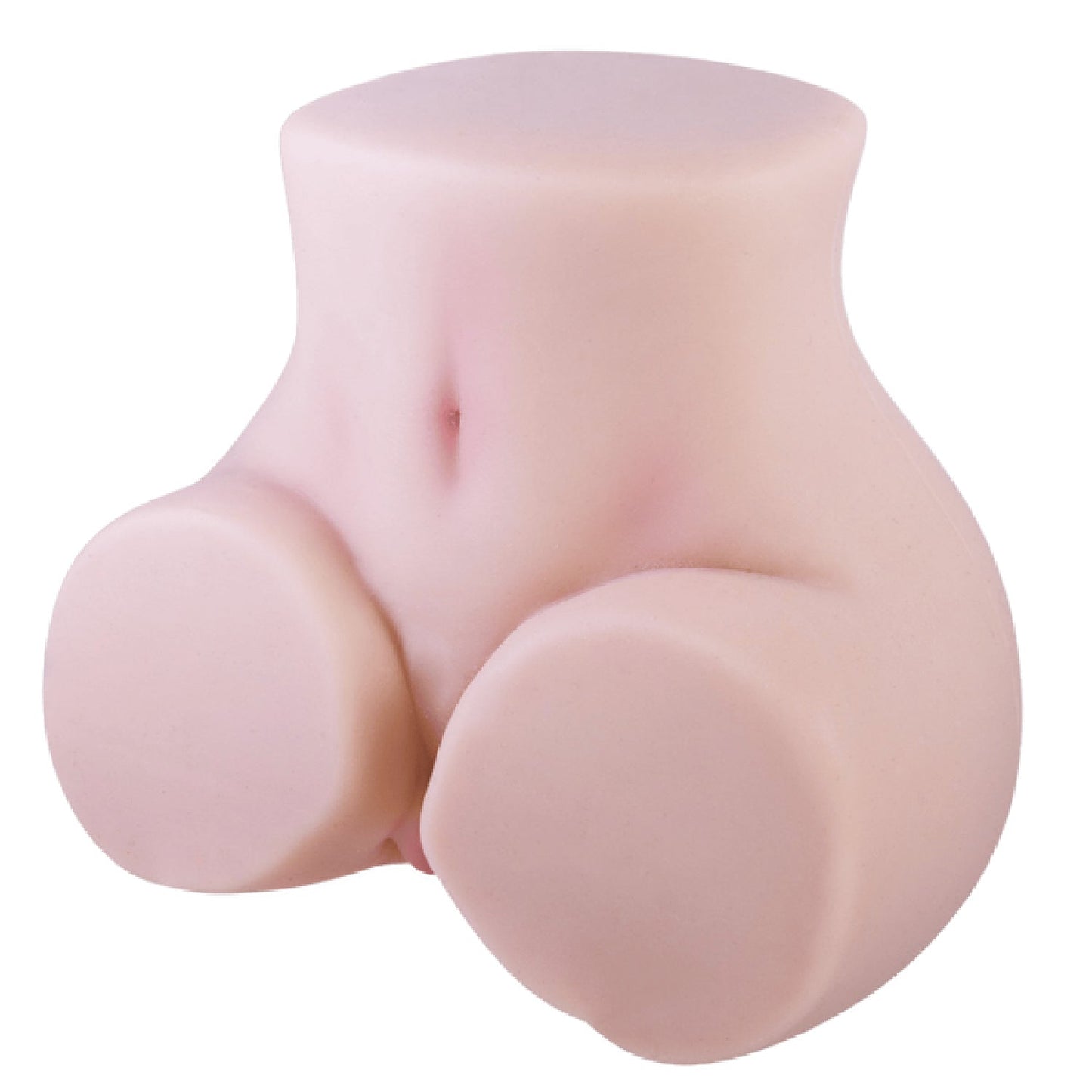 Silicone Life-Like Masturbator - 6'' Pussy and Ass (Flesh)