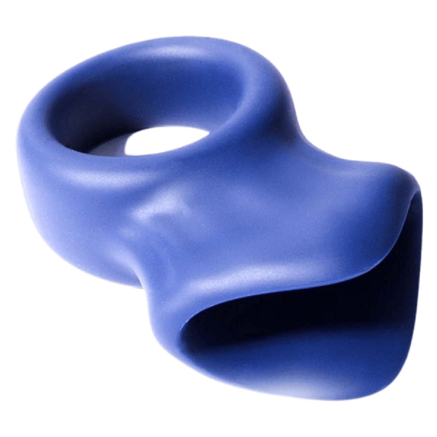 Silicone Cock and Ball Ring - (Black)