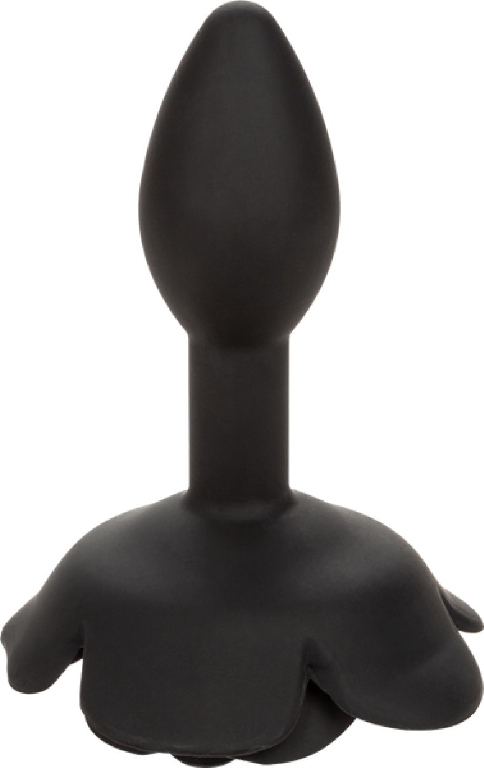 Small Rose Anal Plug (Black)