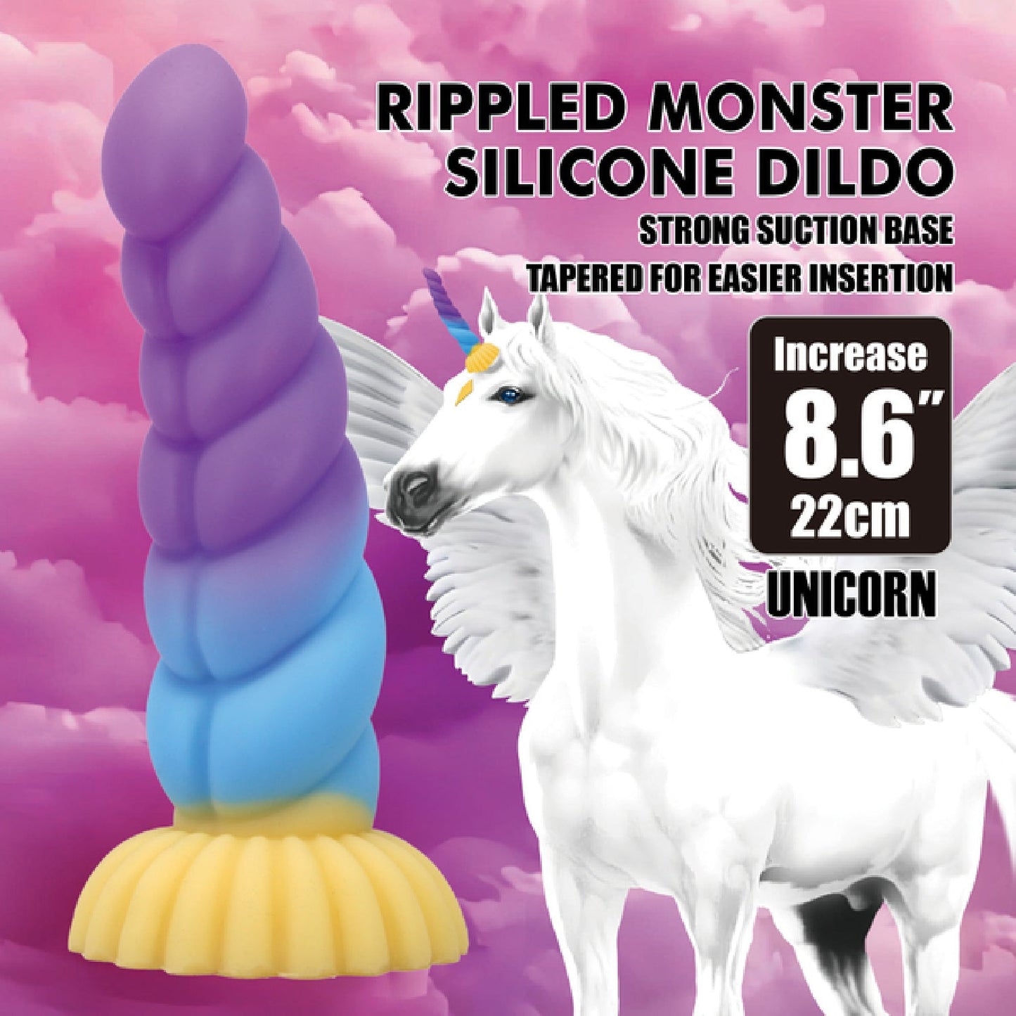 Unicorn 8.6" (Purple/Blue)