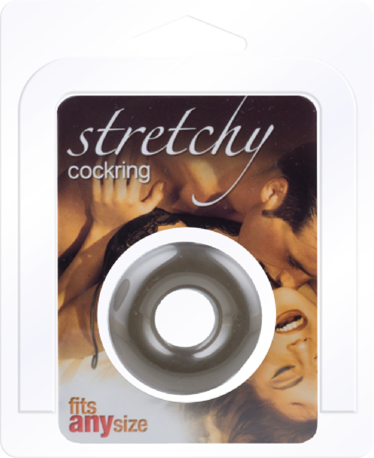 Stretchy Cockring (Black)