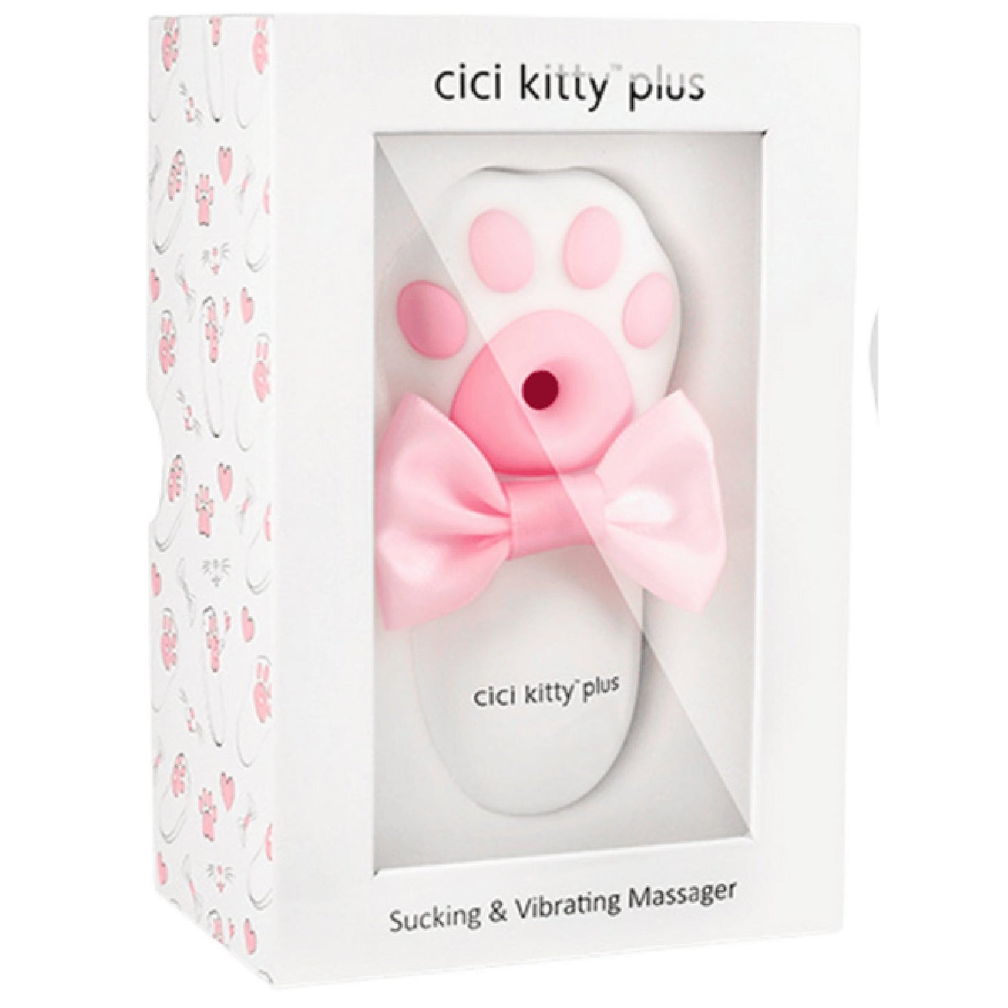 CICI KITTY PLUS - Suction and Vibration Massager (Pink)