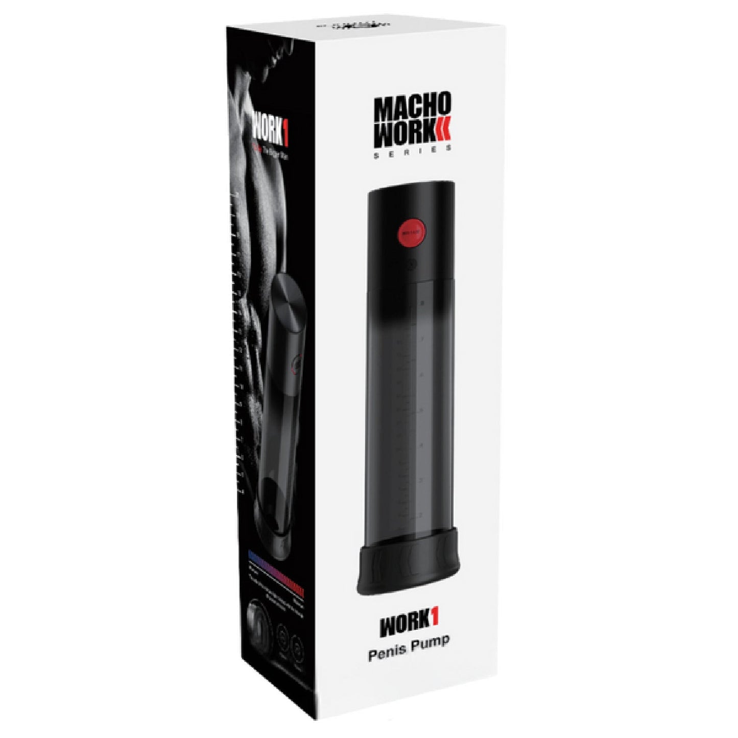 MACHO WORK 1 - Automatic Penis Pump with Suction Adjustable Electric Pump