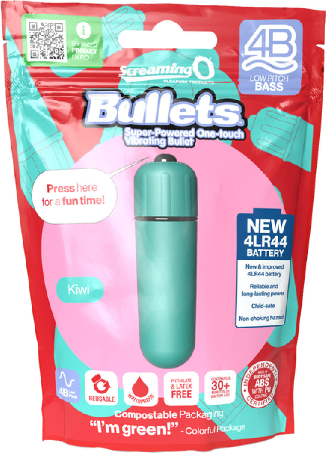 Bullets 4B Low Pitch Bass (Blueberry)