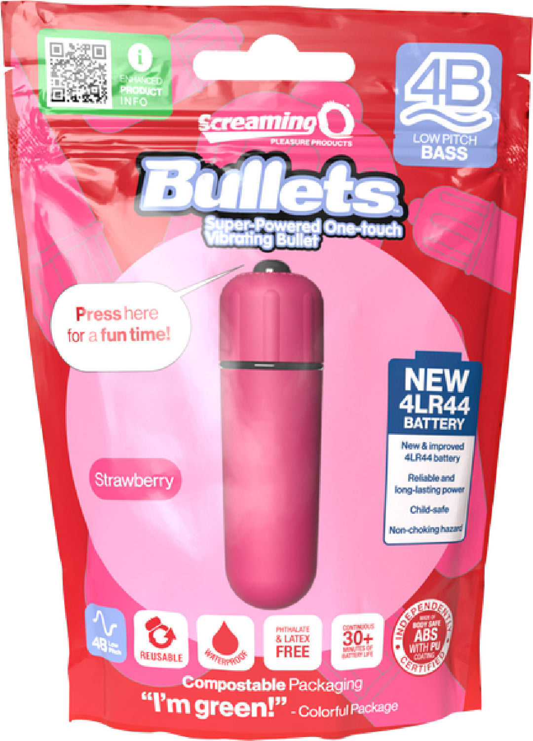 Bullets 4B Low Pitch Bass (Blueberry)