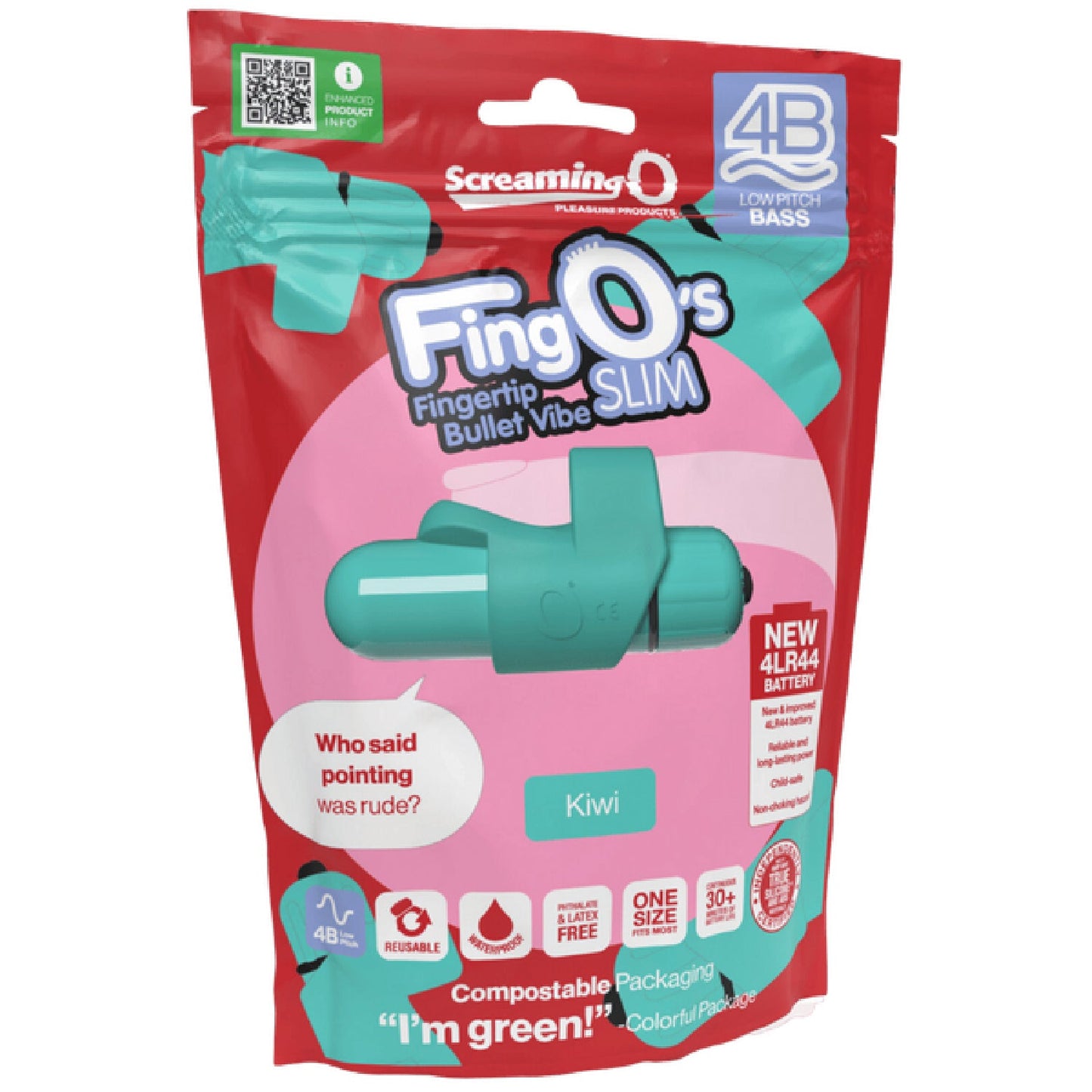 FingO's Slim 4B Low Pitch Bass (Blueberry)