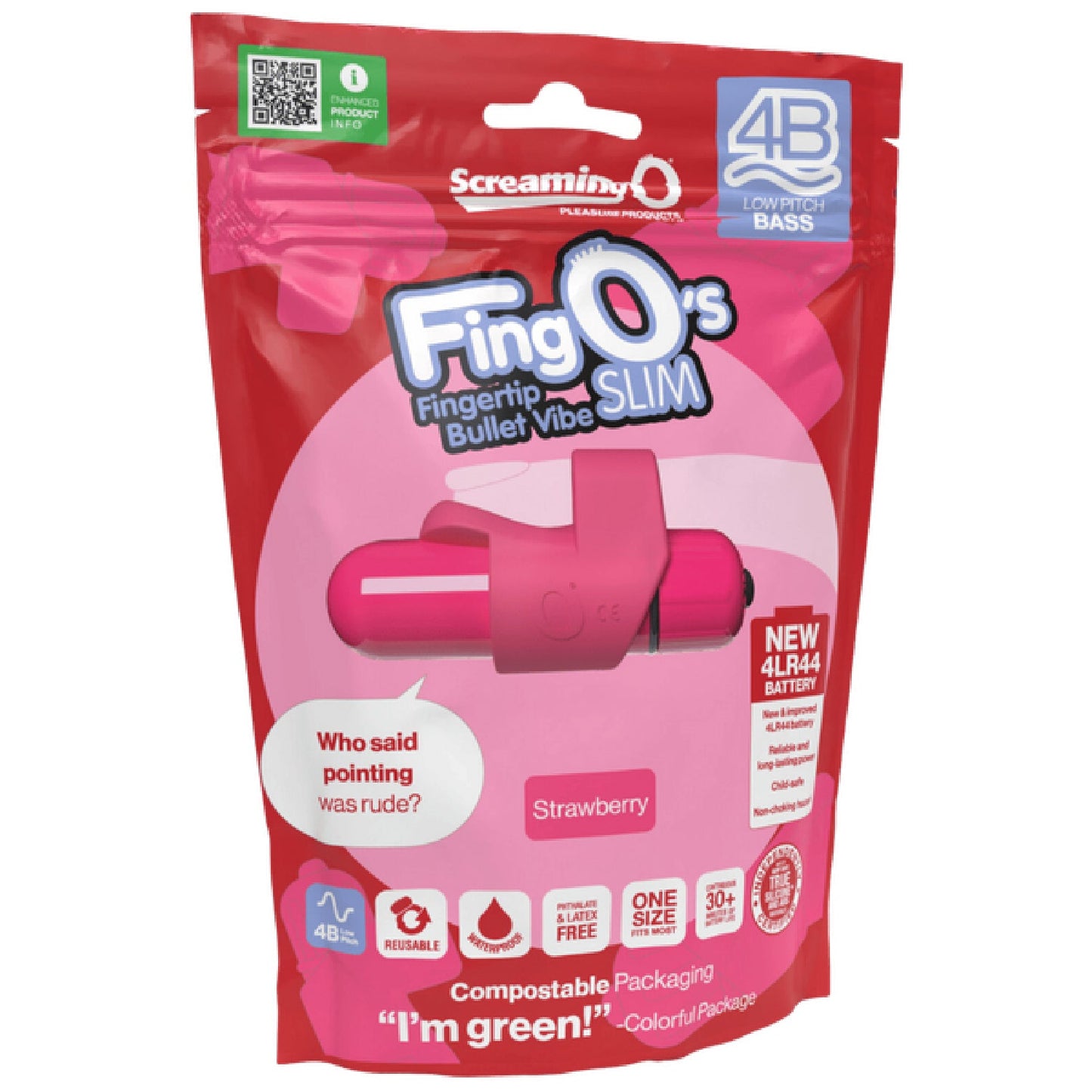 FingO's Slim 4B Low Pitch Bass (Blueberry)
