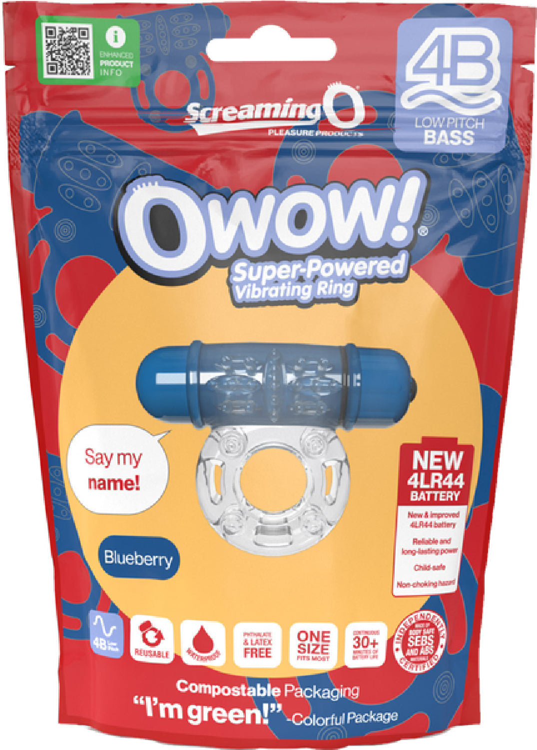 Owow 4B Low Pitch Bass (Blueberry)