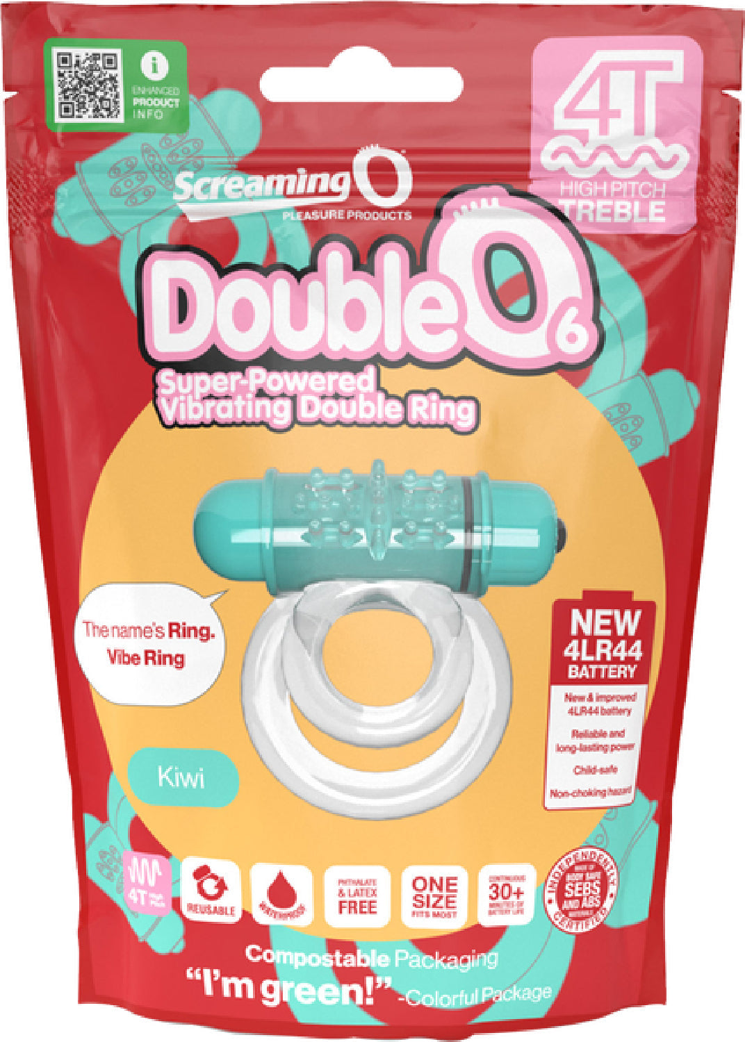 Double O 6 4T High Pitch Treble (Grape)