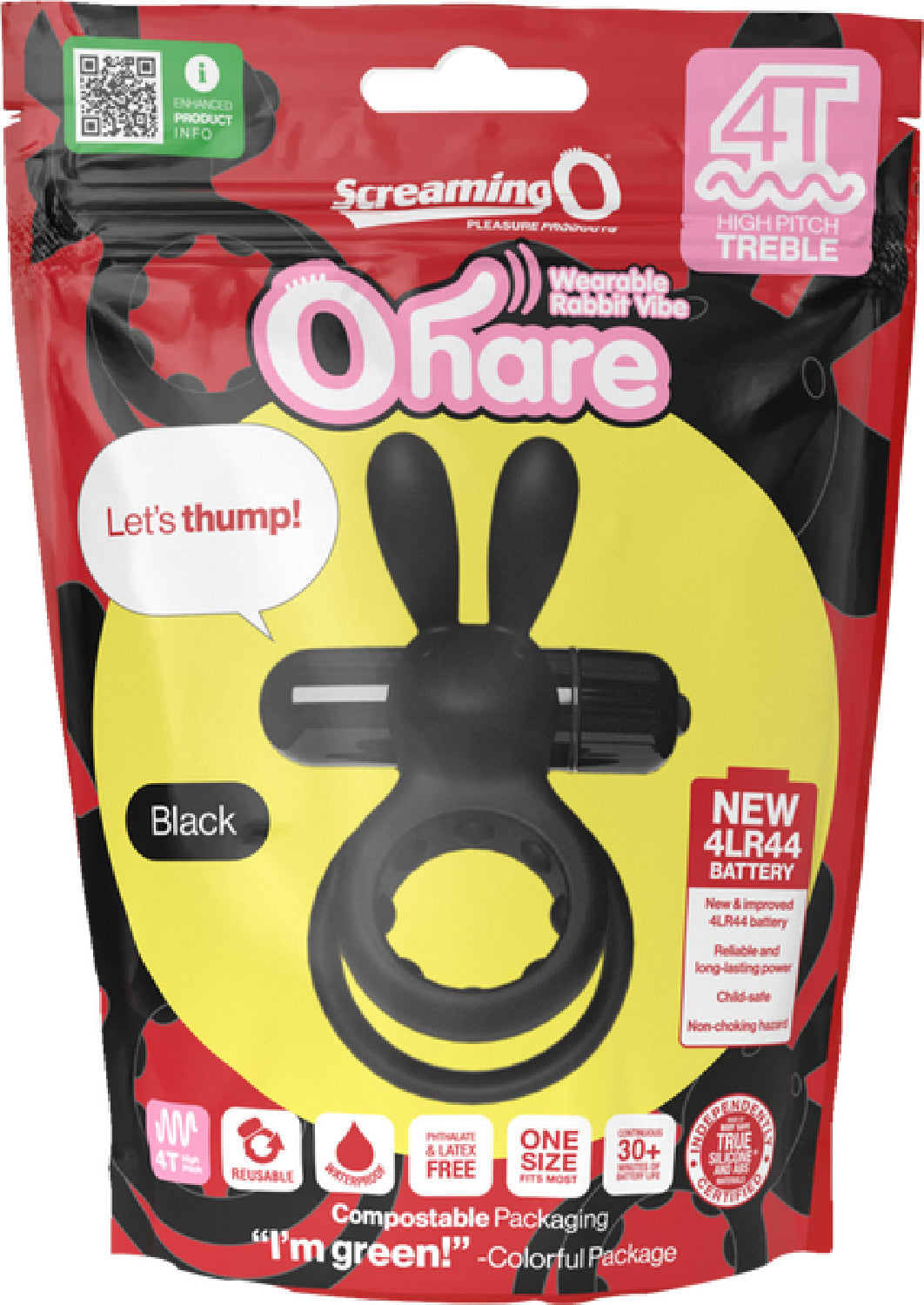 Ohare 4T High Pitch Treble (Black)