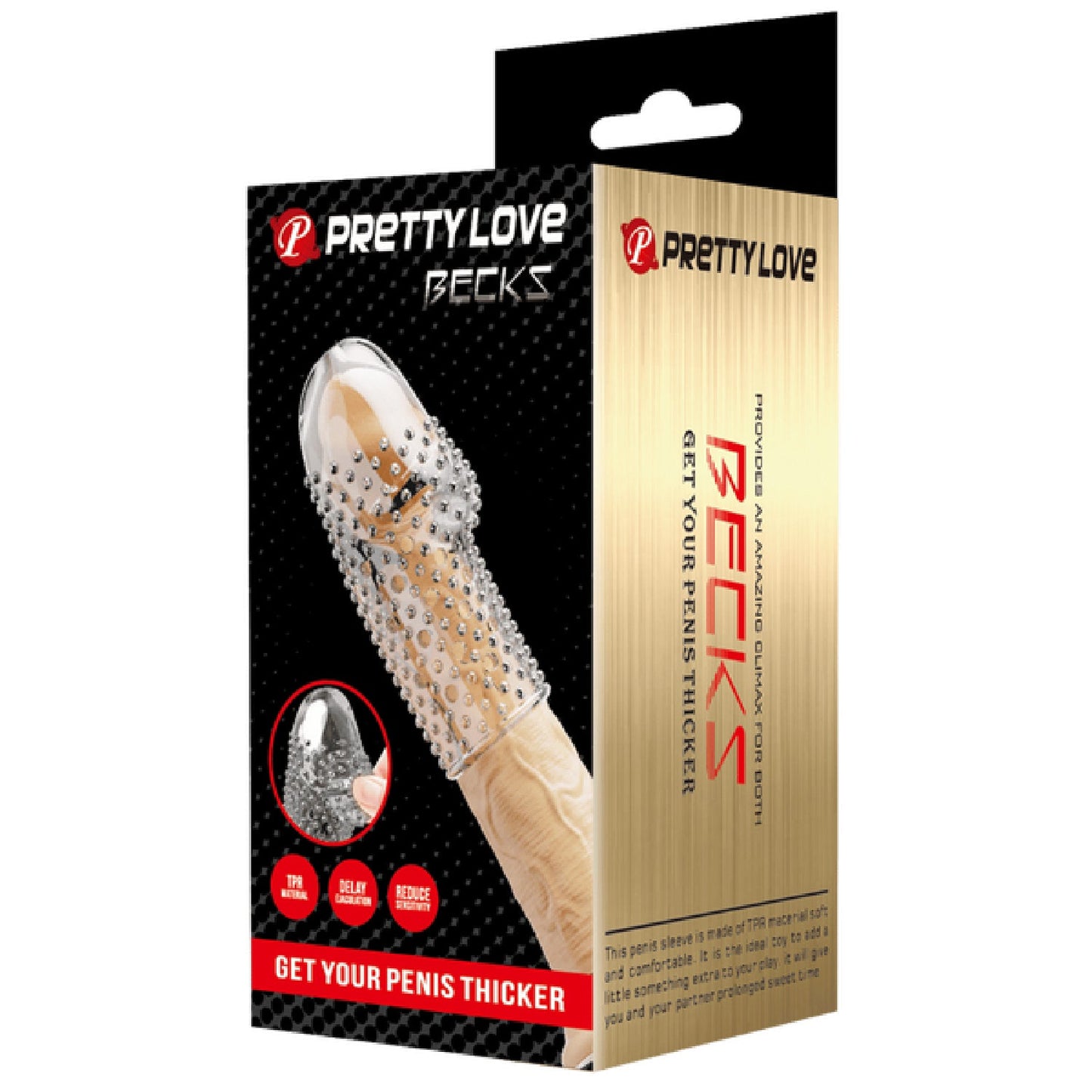 Penis Sleeve - Becks (Flesh)
