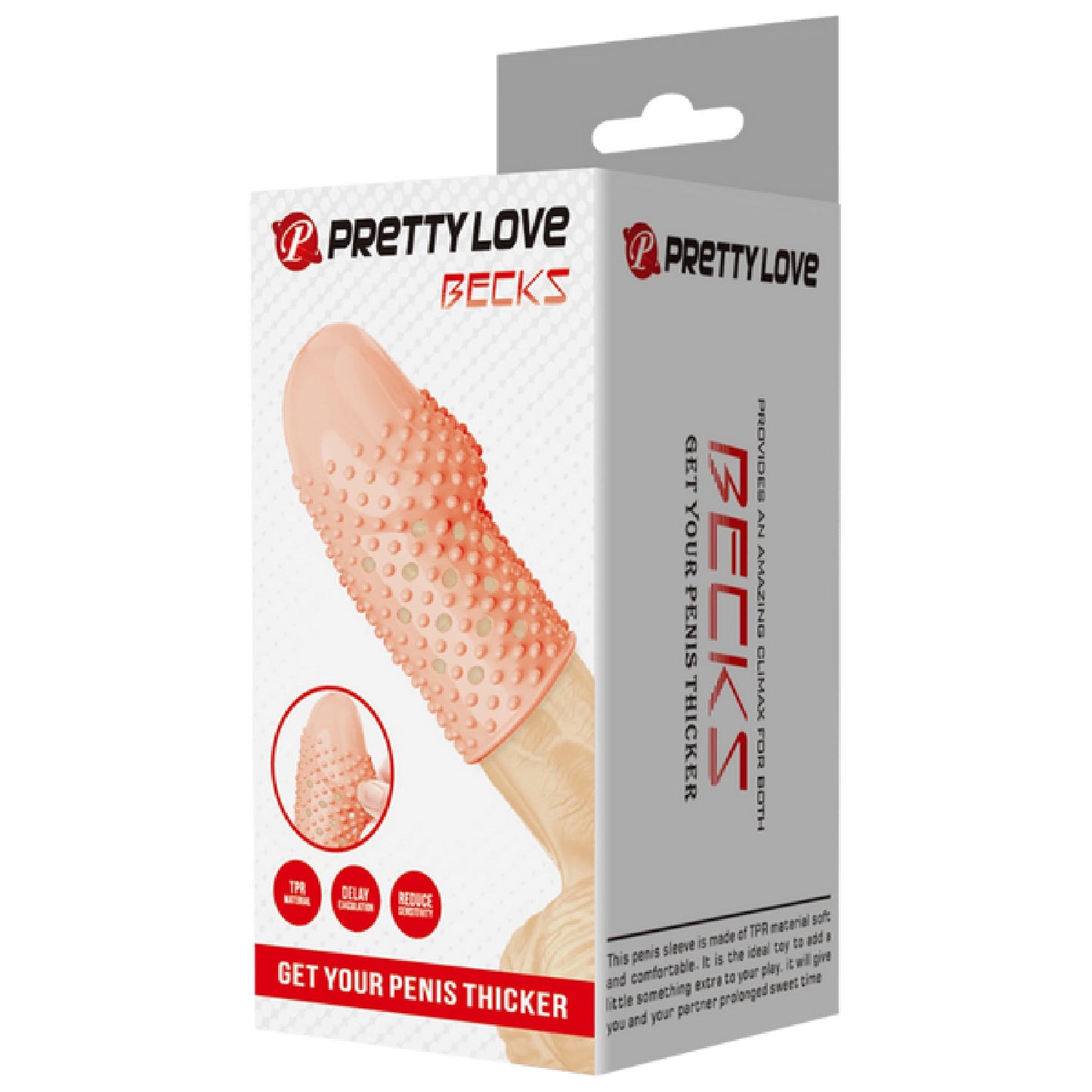 Penis Sleeve - Becks (Flesh)