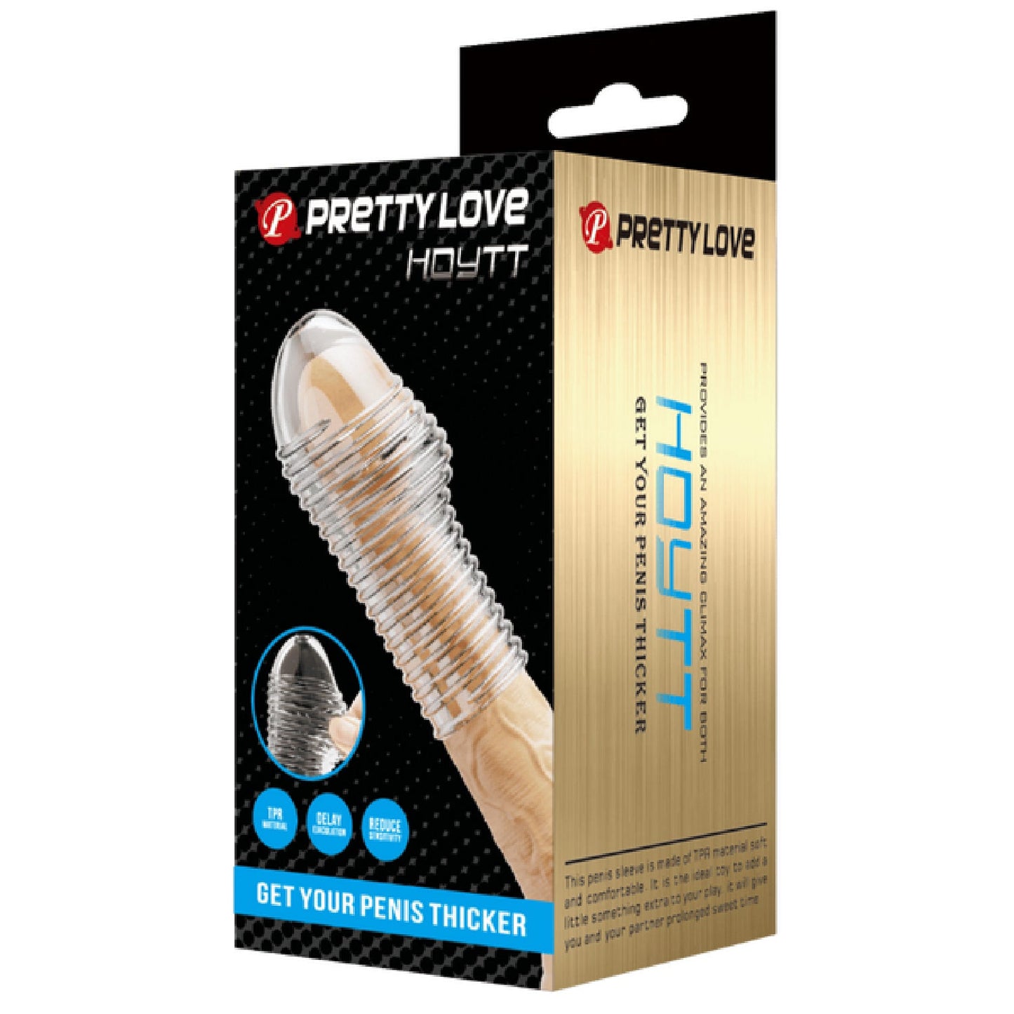 Penis Sleeve - Hoytt (Clear)