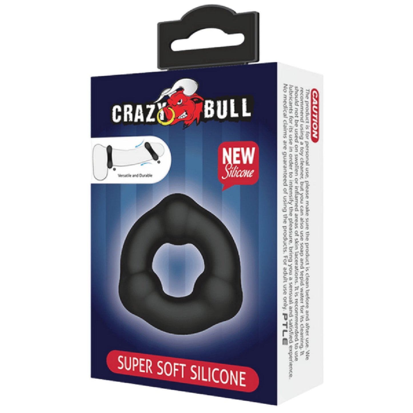 Super Soft Silicone Cockring - Boven (No.7)