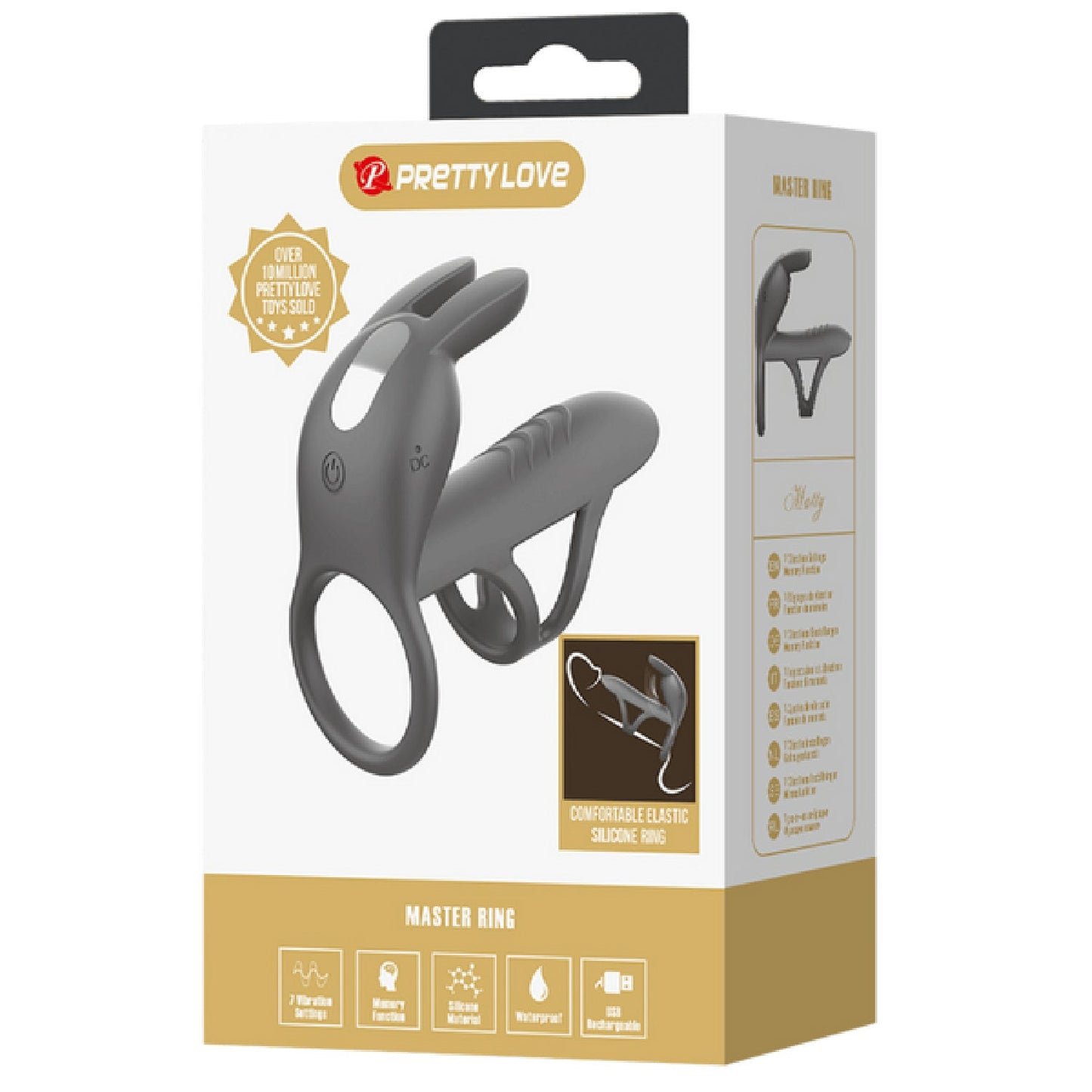 Vibrating Penis Sleeve - Matty (Black)