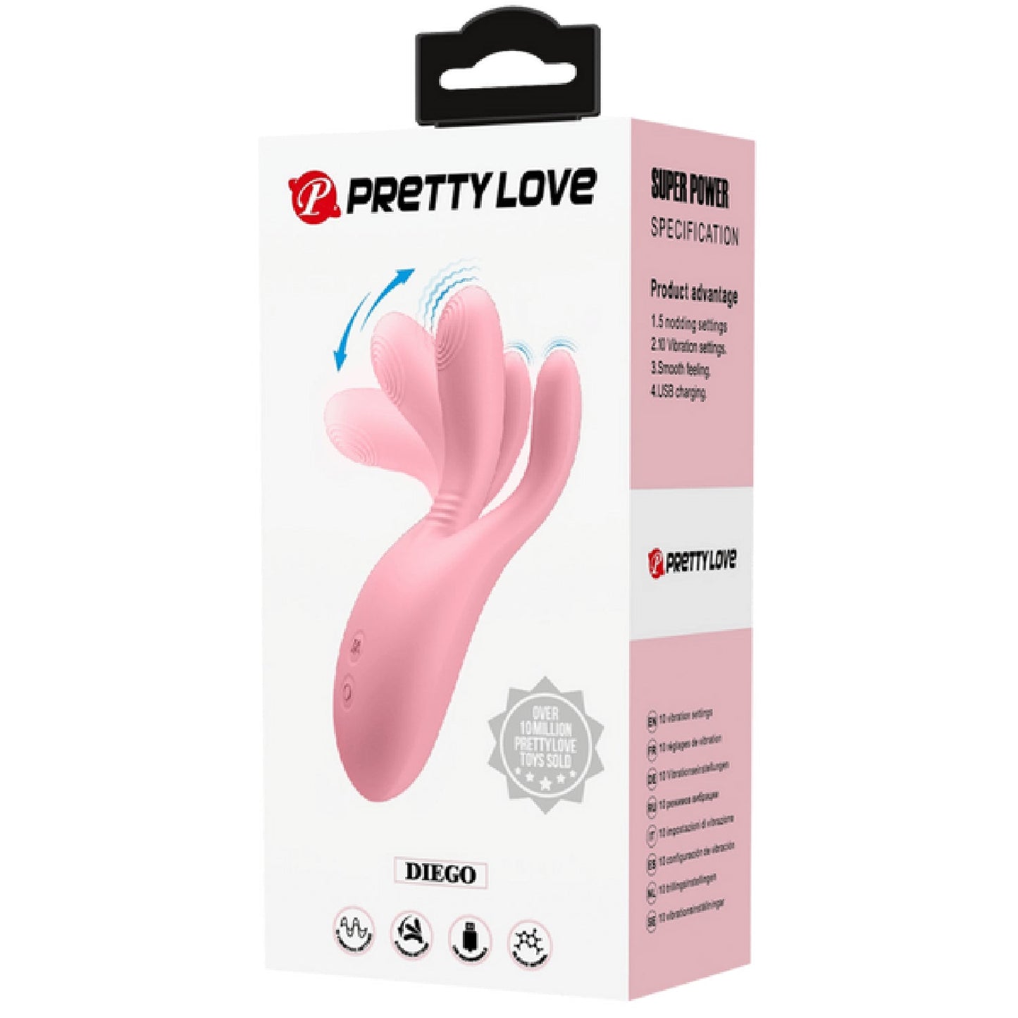 Finger Flicker Diego Rechargeable Vibrator