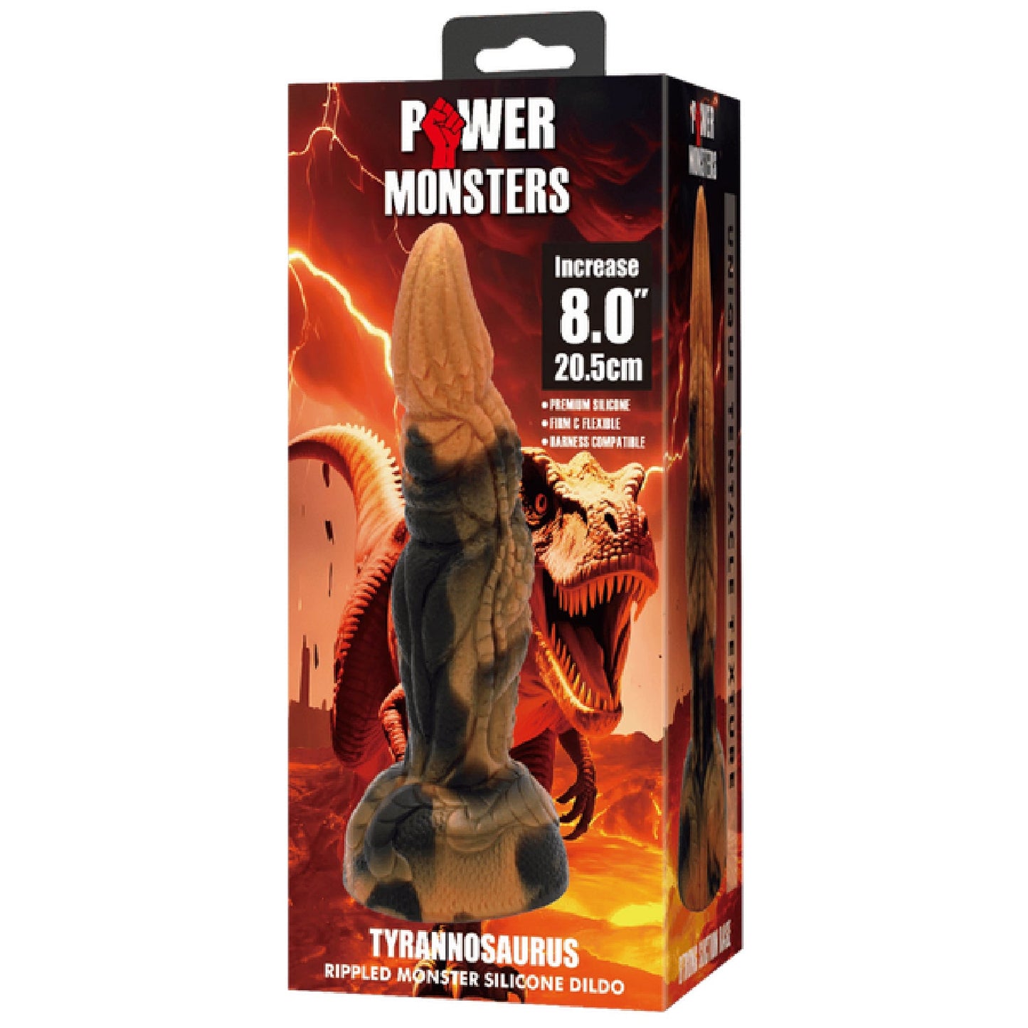 Tyrannosaurus 8" (Blown/Cream)