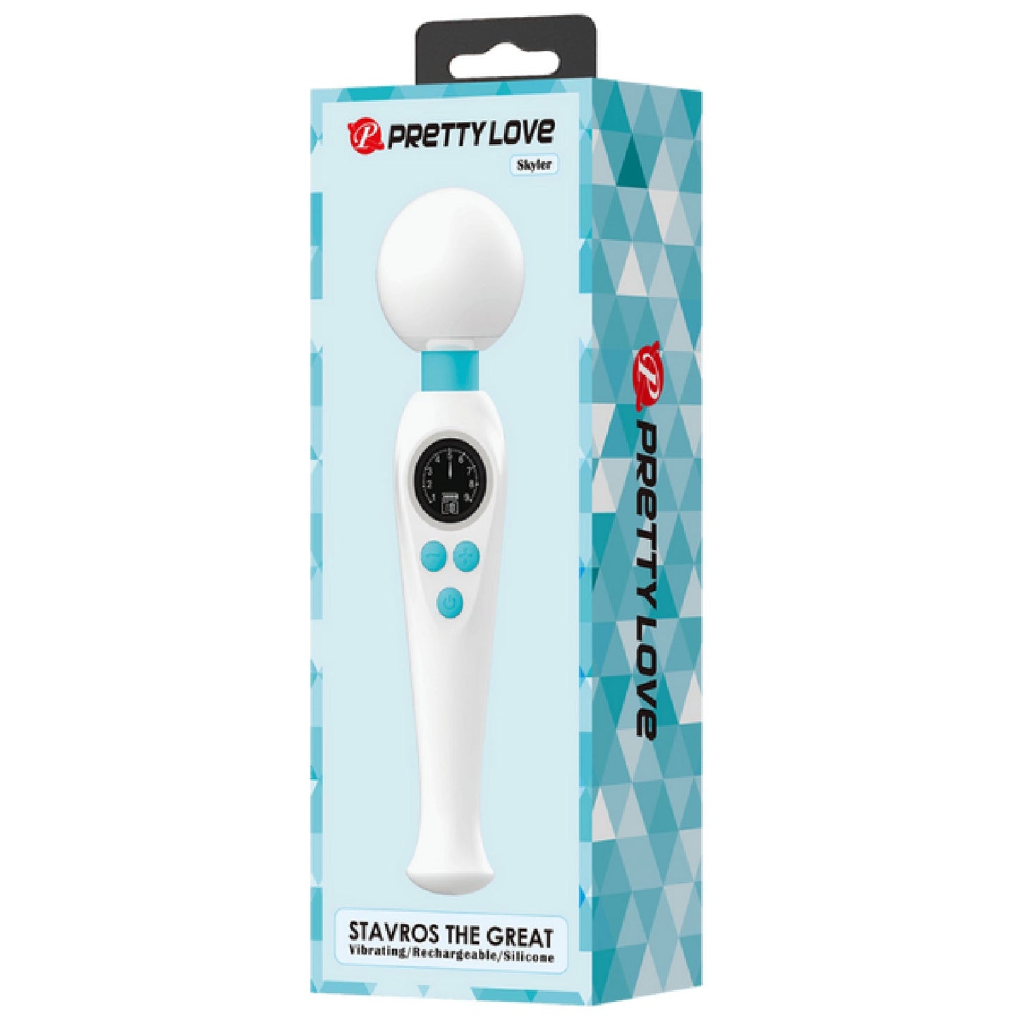 Rechargeable Wand - Skyler (Black)