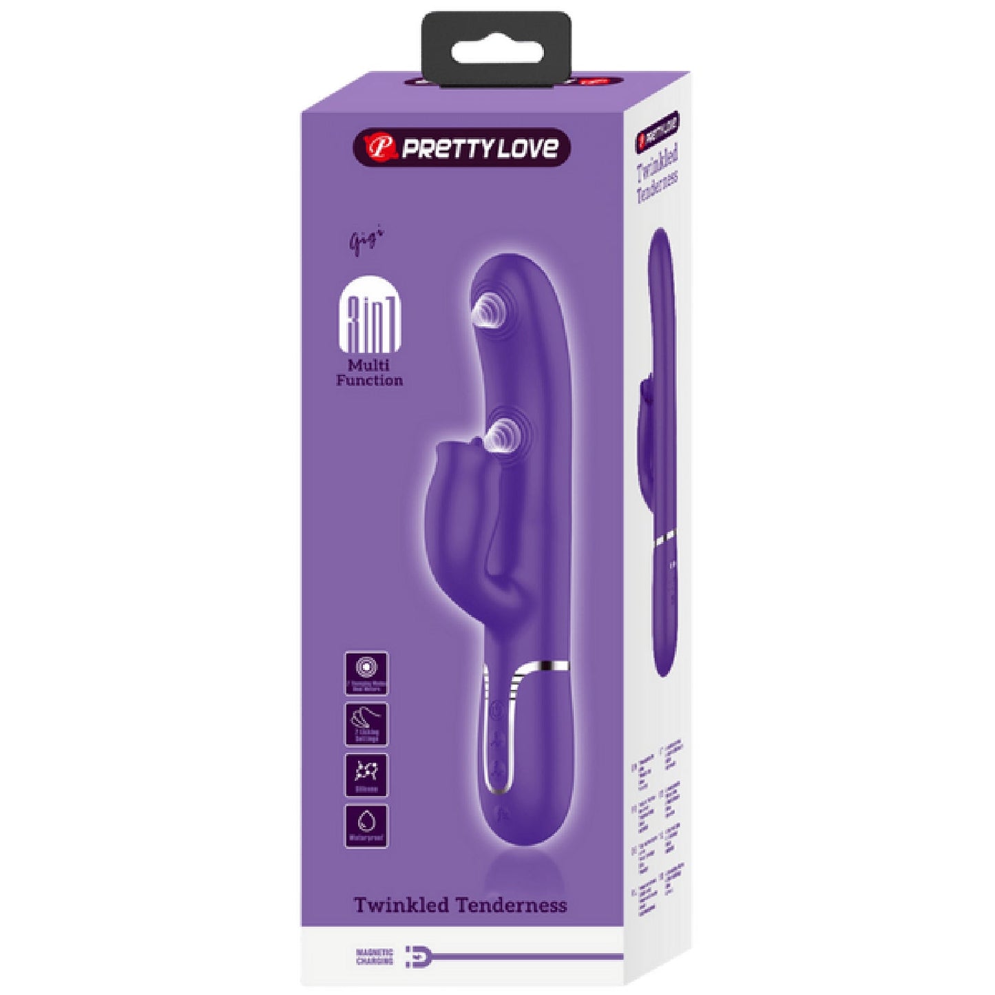 Gigi - 3in1 Multi-function Vibrator (Pink)