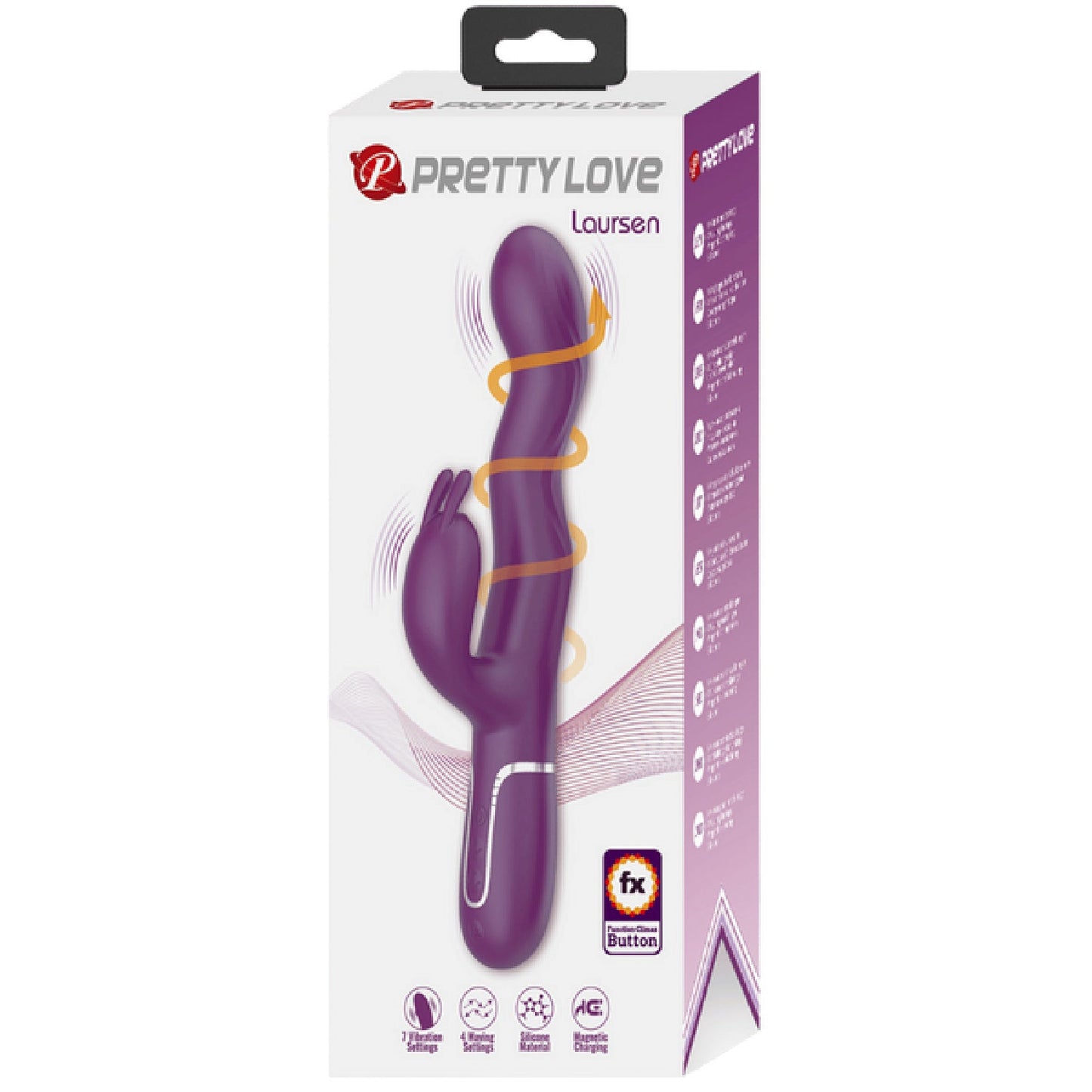 Rechargeable Laursen with Wave Function (Pink)