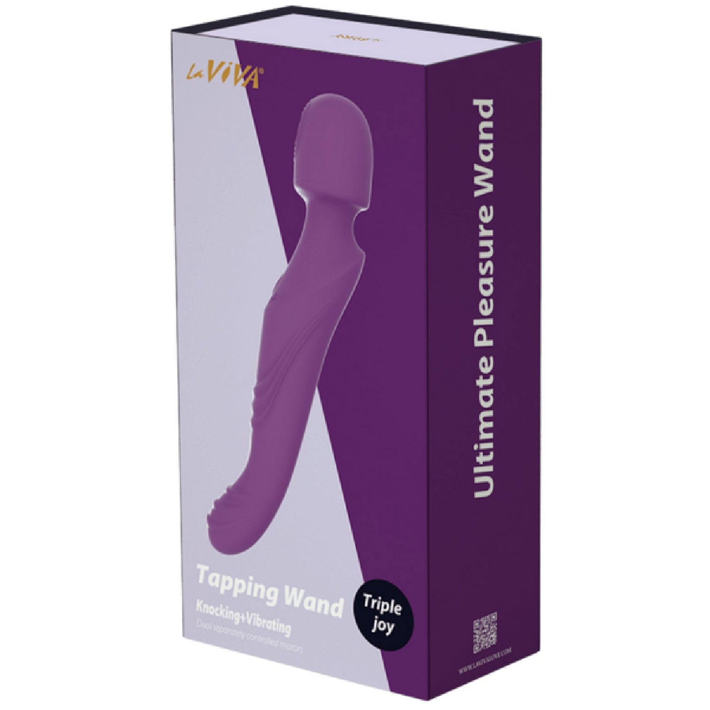 Tapping and Vibrating Wand (Purple)