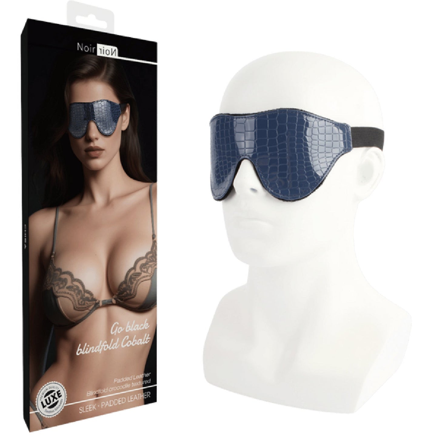 Go Black Blindfold (Burgundy)