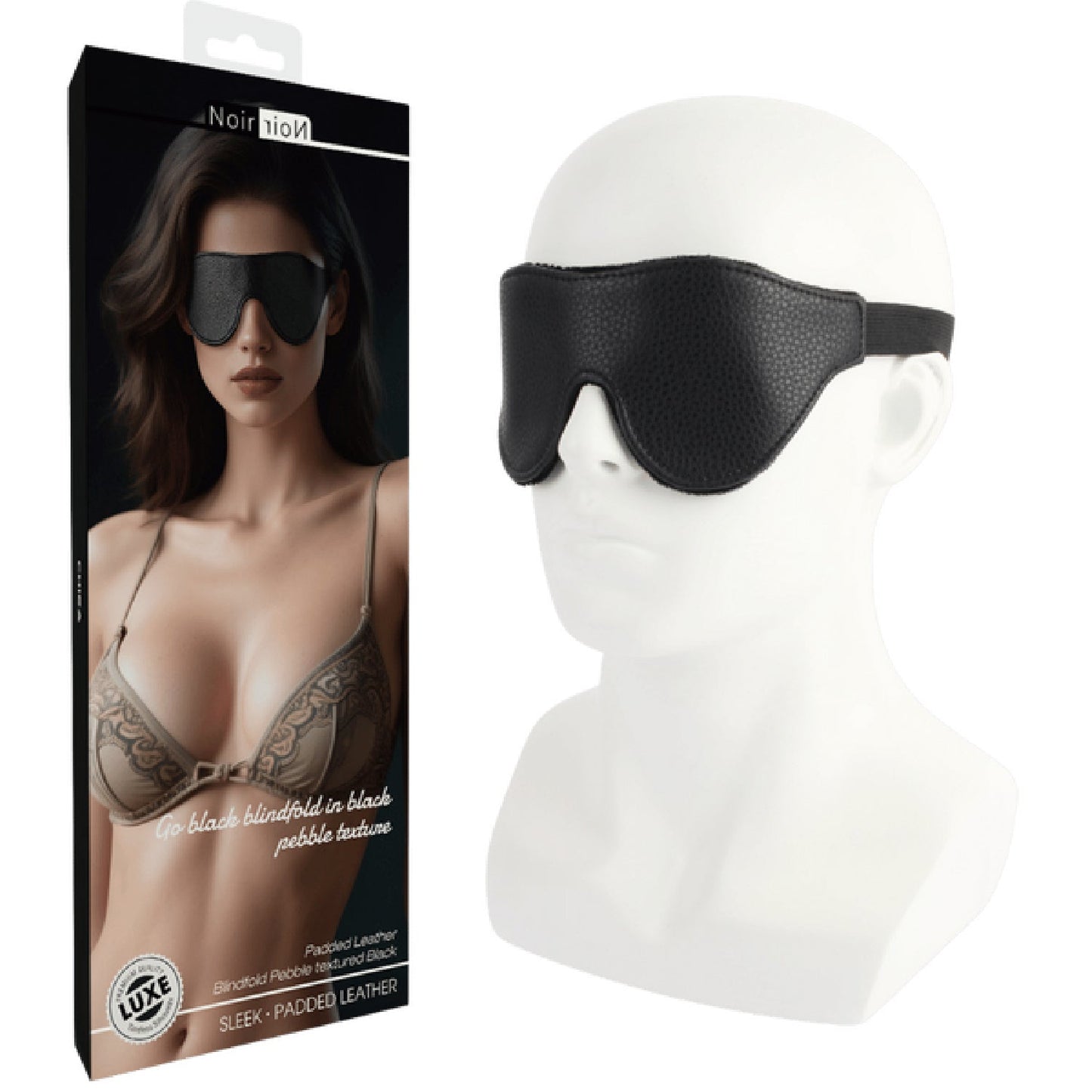 Go Black Blindfold (Burgundy)