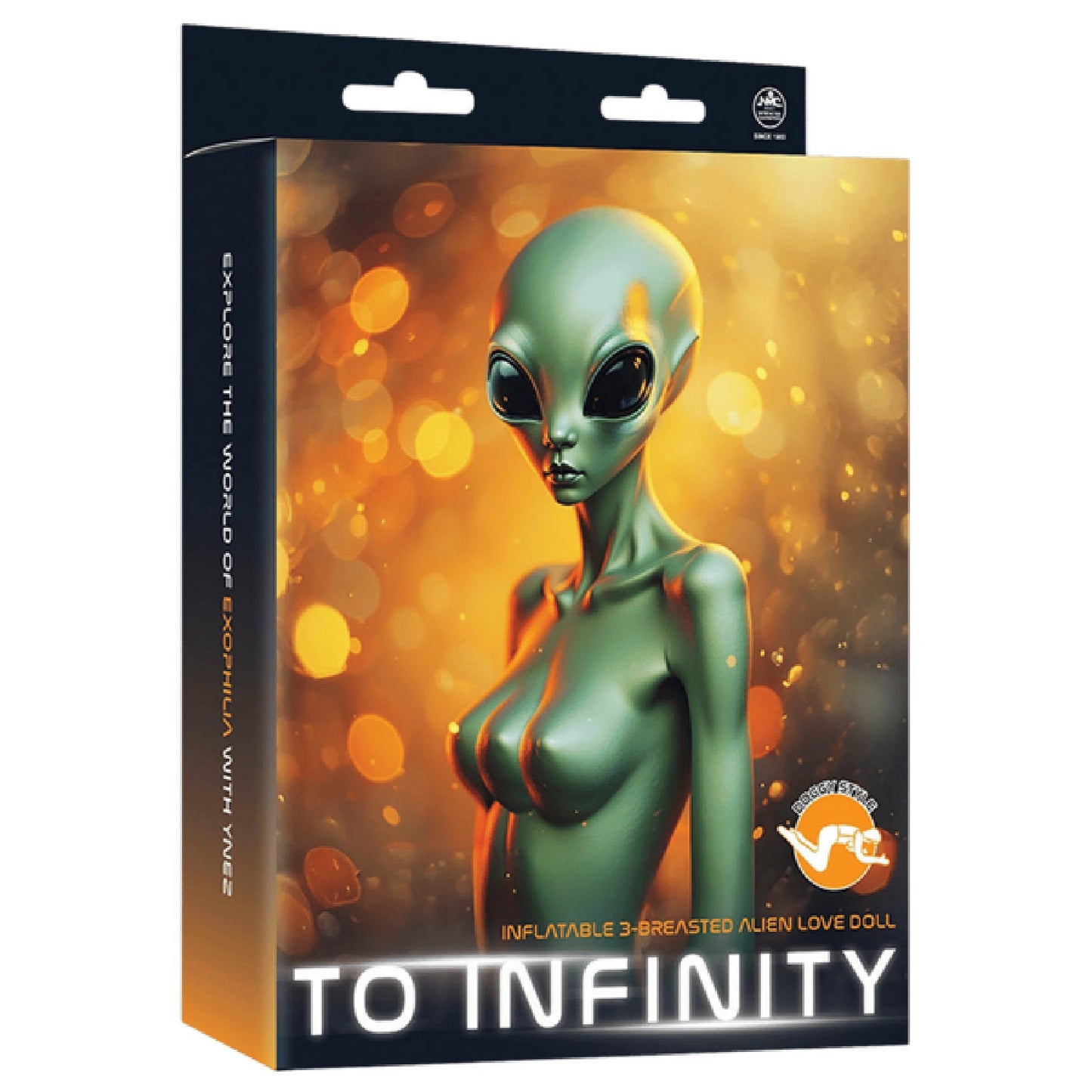 Inflatable 3-Breasted Alien Love Doll - (Ynez Doggy Style)