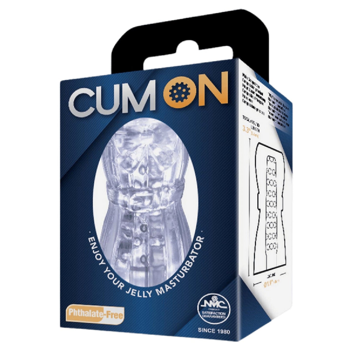 Pocket Jelly Masturbator 3.3" (Blue)