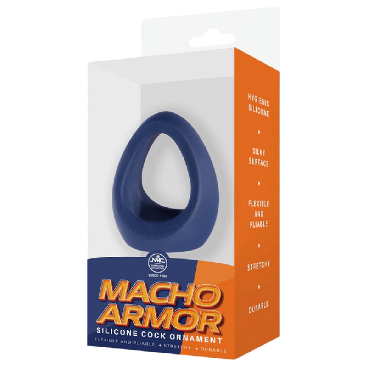 Silicone Cock and Ball Ring - (Black)