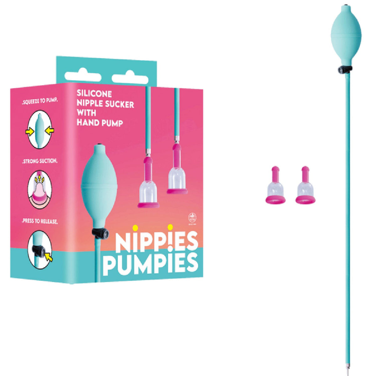 Nippies Pumpies - Silicone Nipple Sucker (Purple)