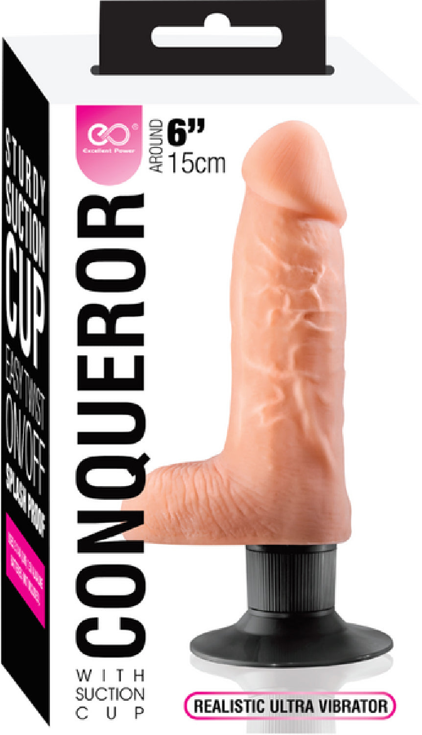 Conqueror 6" Dildo (Flesh)