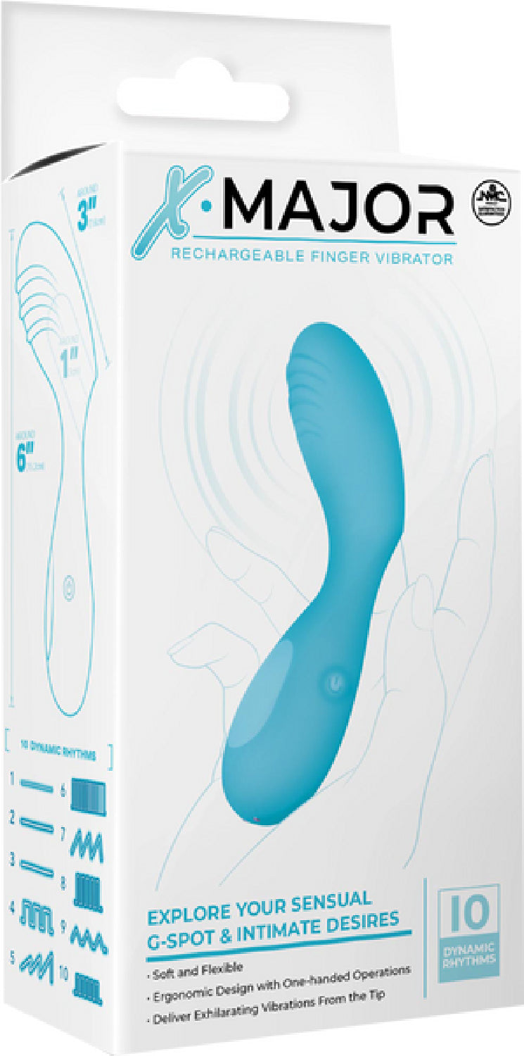 Rechargeable Finger Vibrator (Purple)