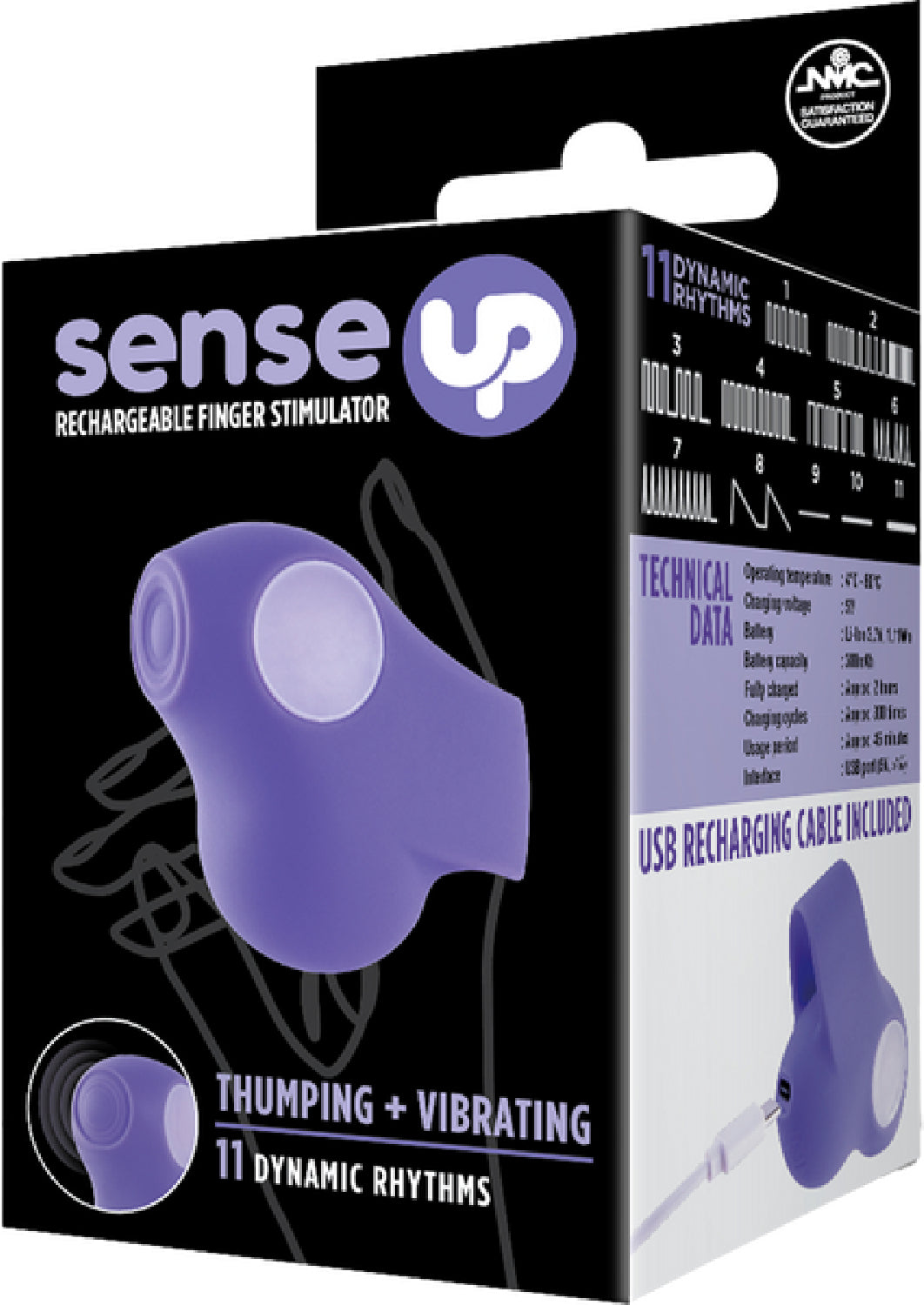 Rechargeable Finger Stimulator (Pink)