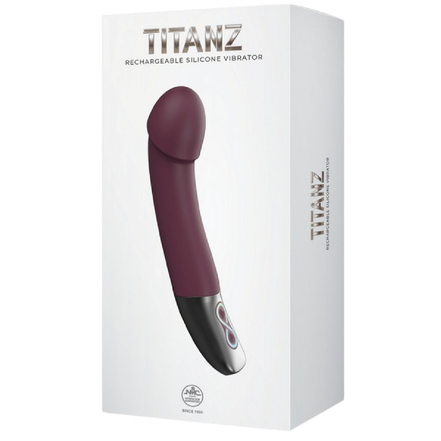 Rechargeable Silicone Vibrator (White)