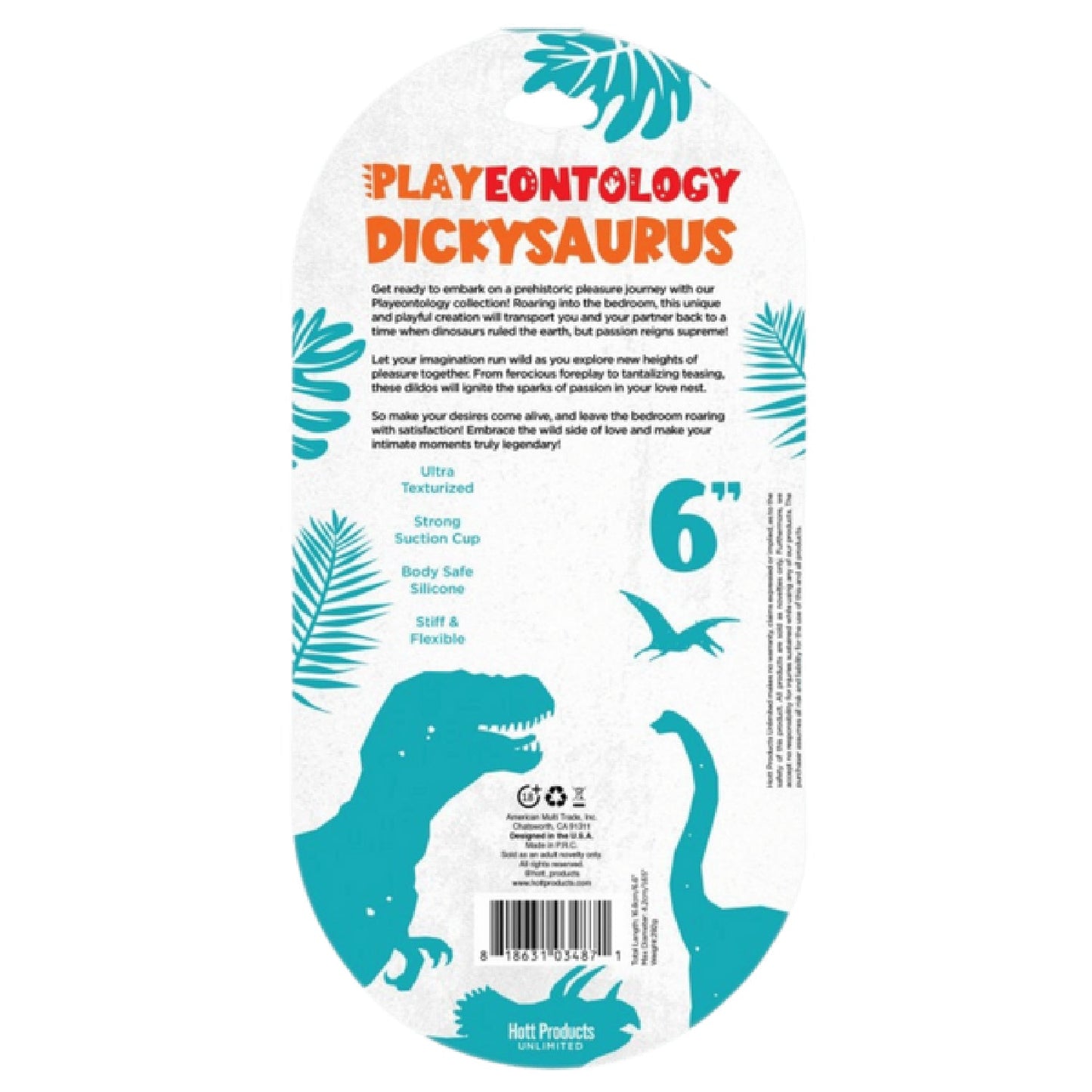 Dickysaurus Dildo (Purple)