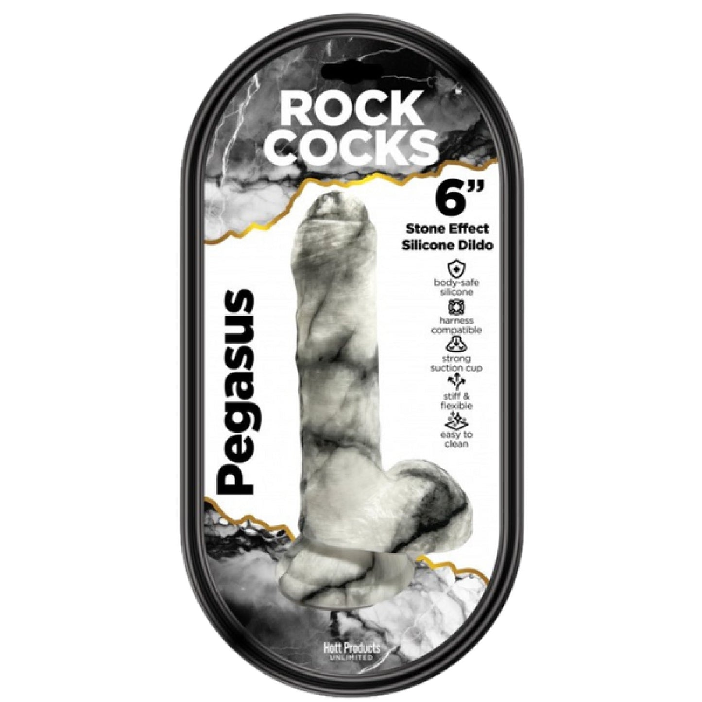 Pegasus (6" Textured Dildo)