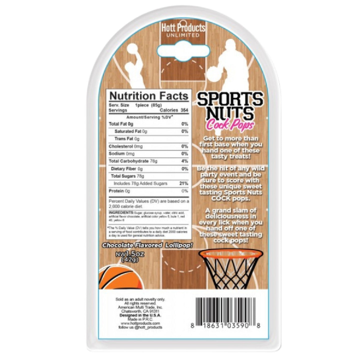 Sports Nuts Cock Pop (Basketball)