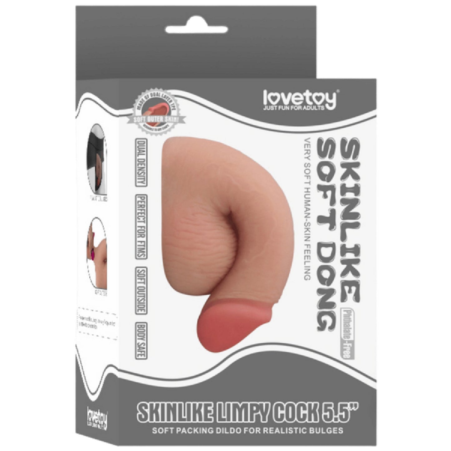 5.5" Skinlike Limpy Cock (Flesh)