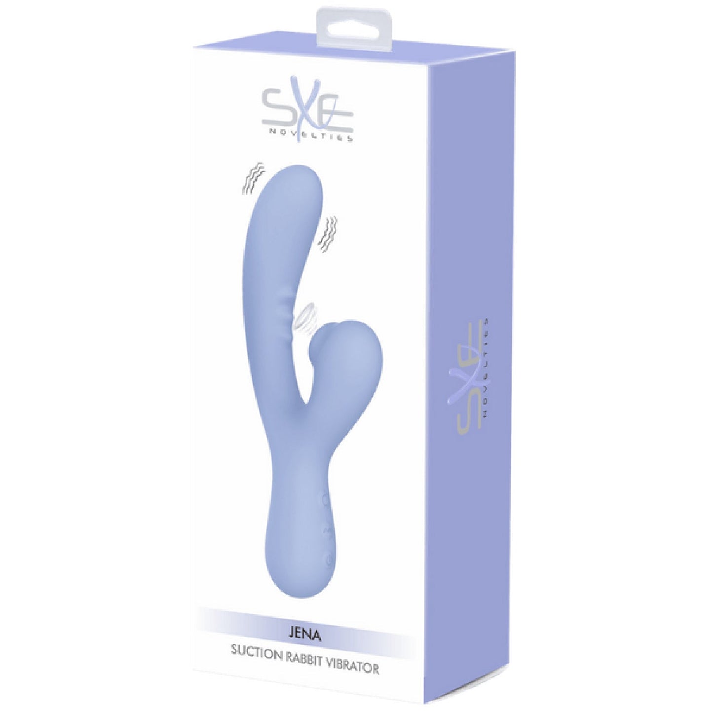 Jena - Suction Rabbit Vibrator (Blue)