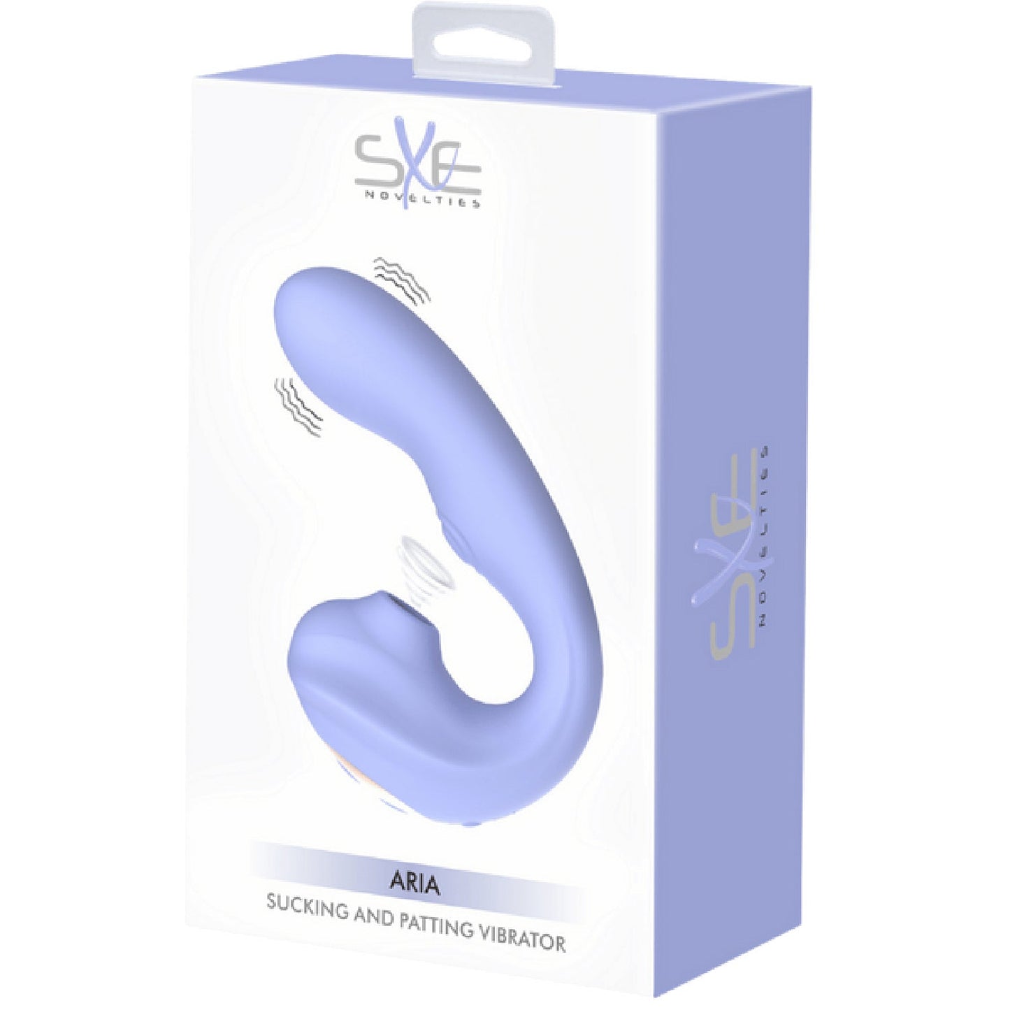 Aria - Sucking and Patting Vibrator (Blue)
