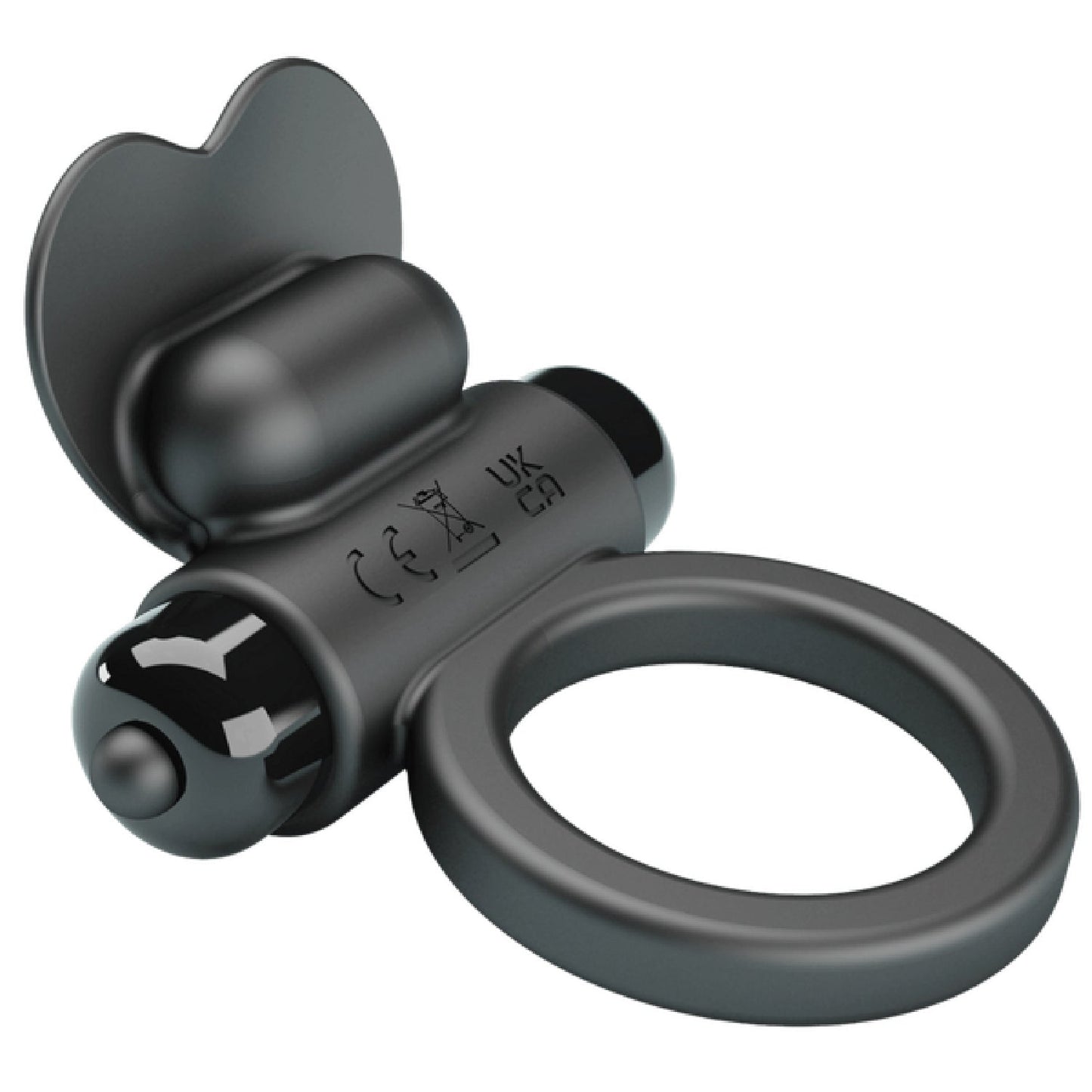 Vibrant Penis Ring - Debonaire (Black)