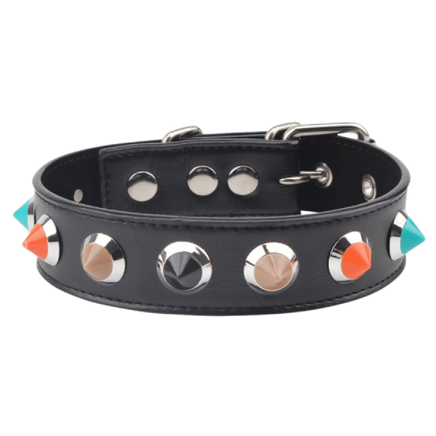 Collar with Thorns (Black)