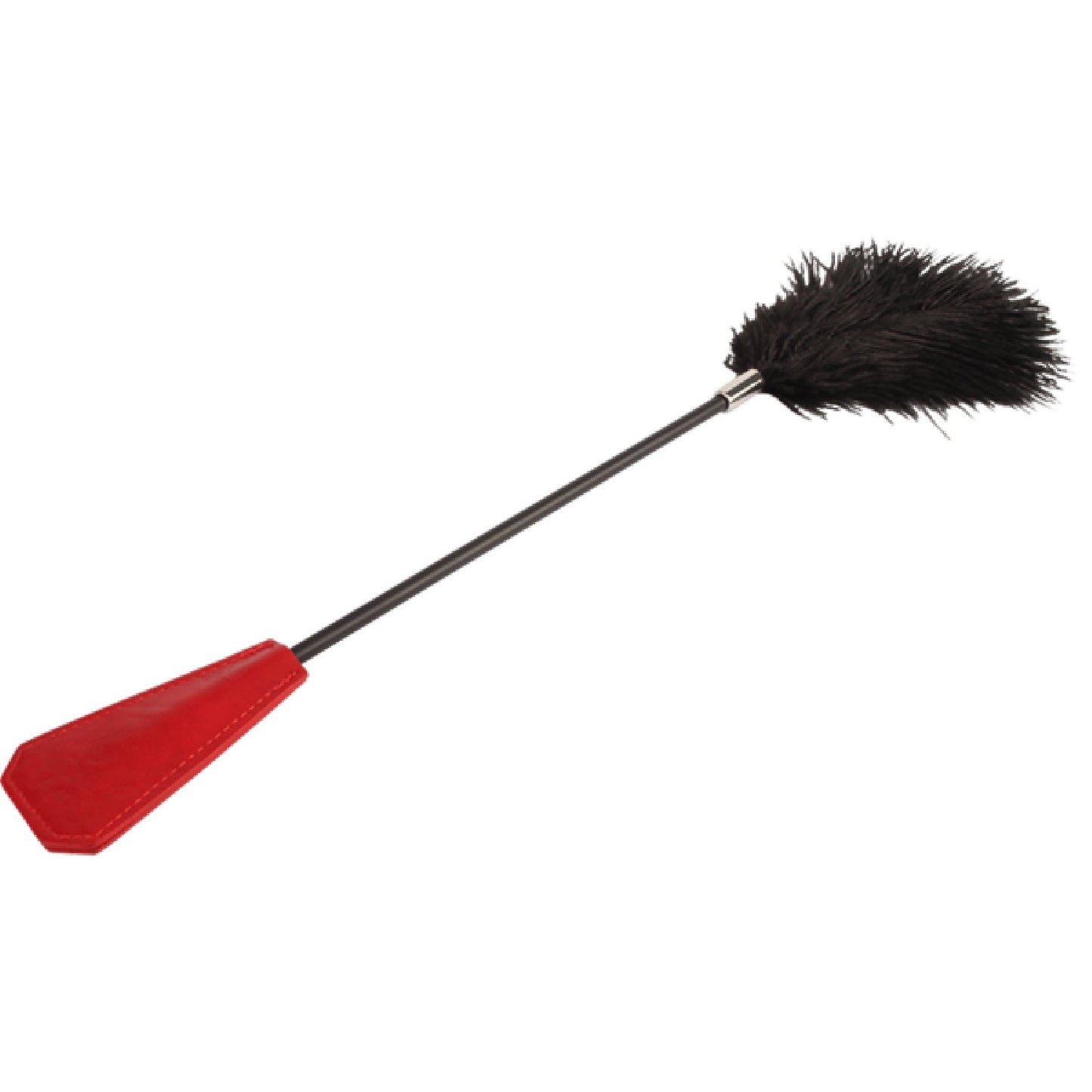 Crop with Feathers (Black)