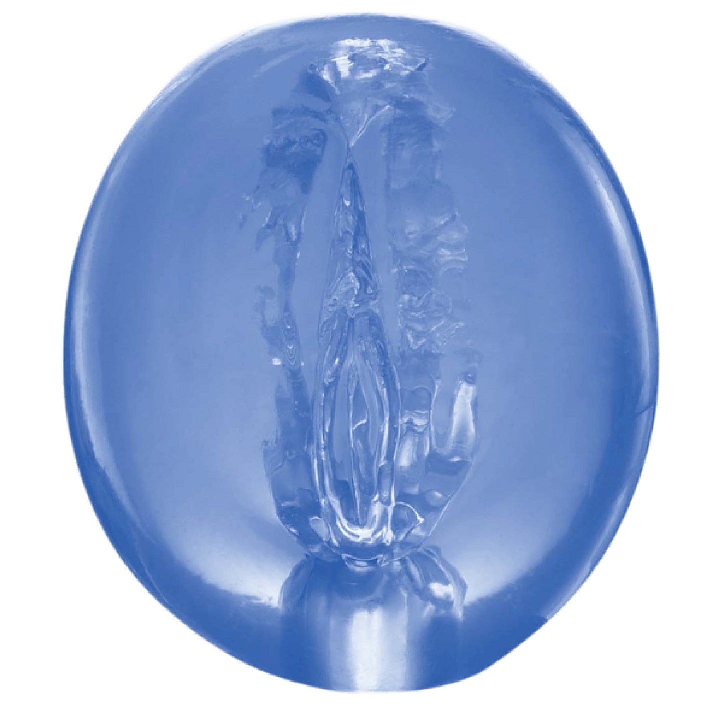 Pocket Jelly Masturbator 3.5" (Blue)