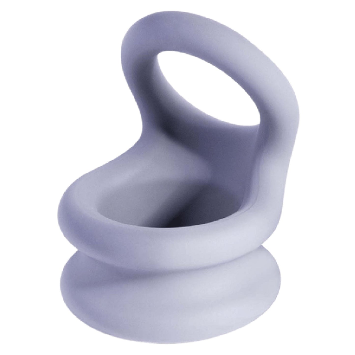 Silicone Cock Ring - Medium (Black)