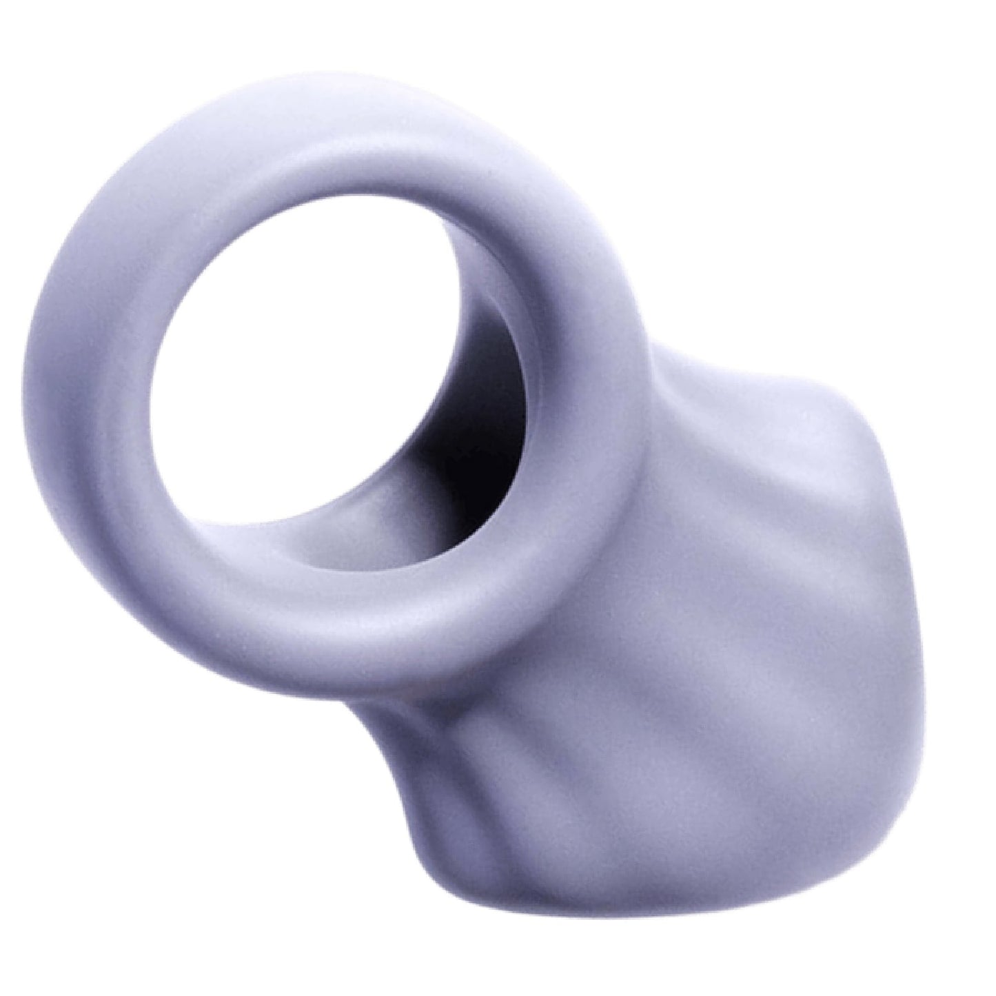 Silicone Cock and Ball Ring - (Black)